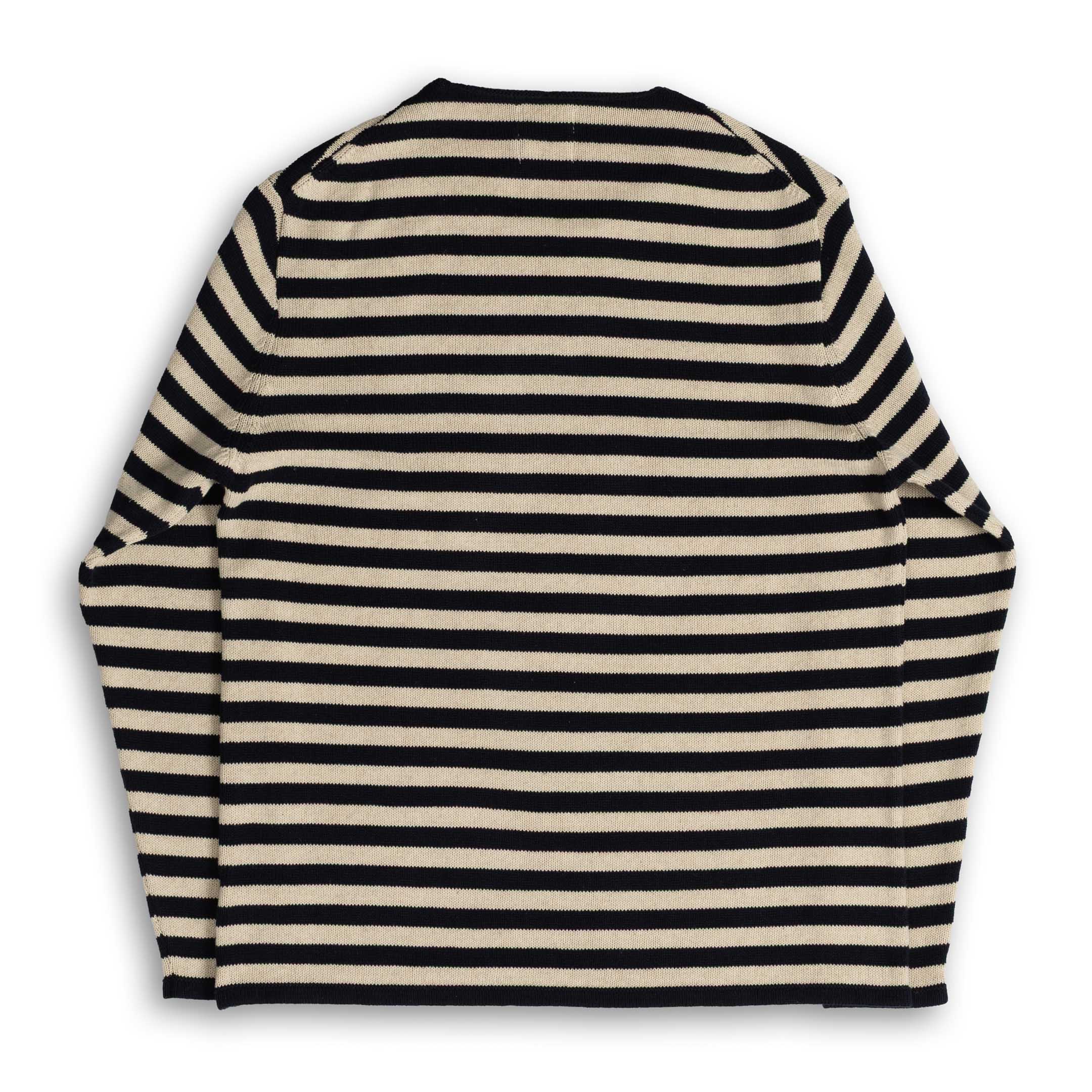 Heimat Harbour Sweater Jailhouse Ink/Seashell - Image 2