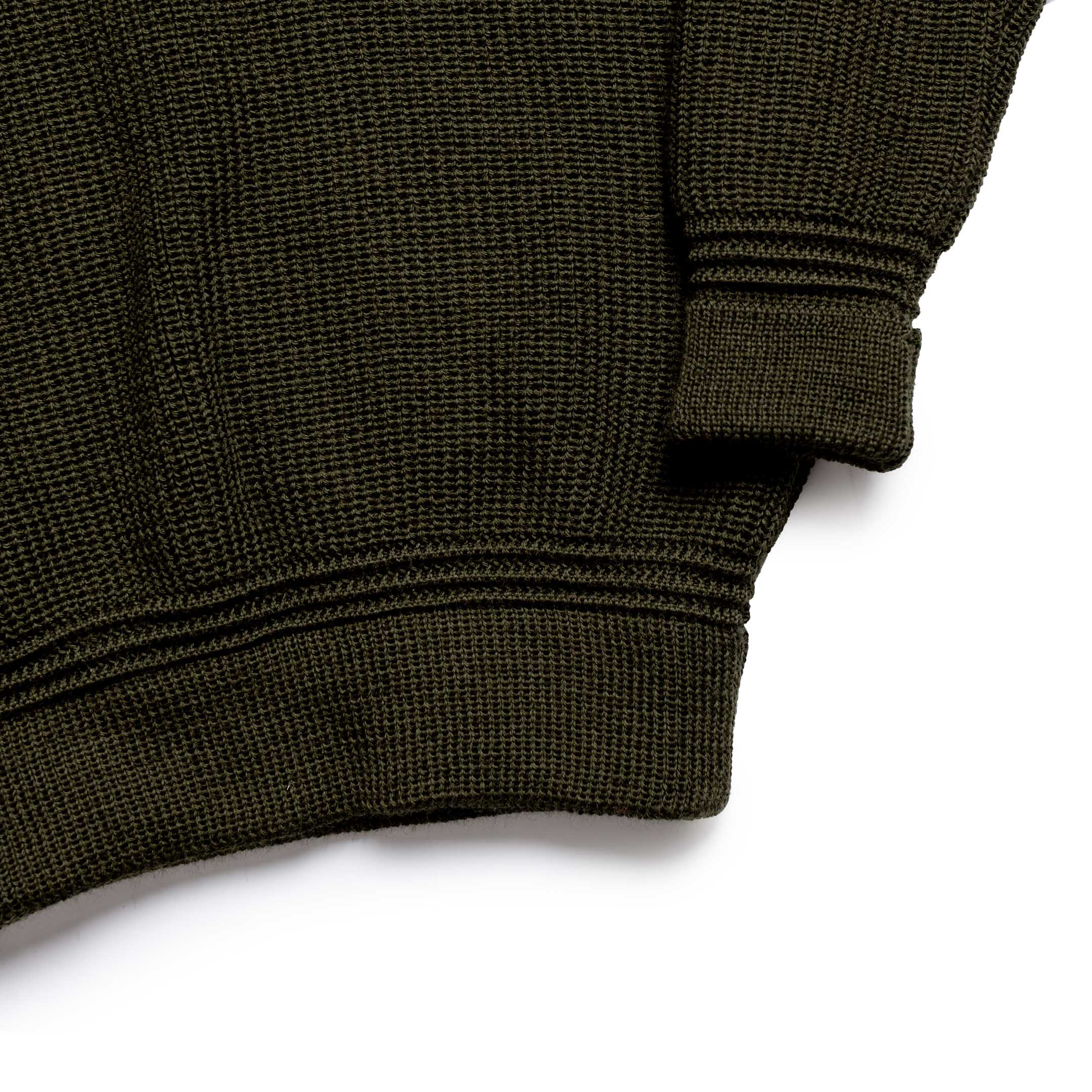 Heimat U-Boat Roll Neck Military Green - Image 3