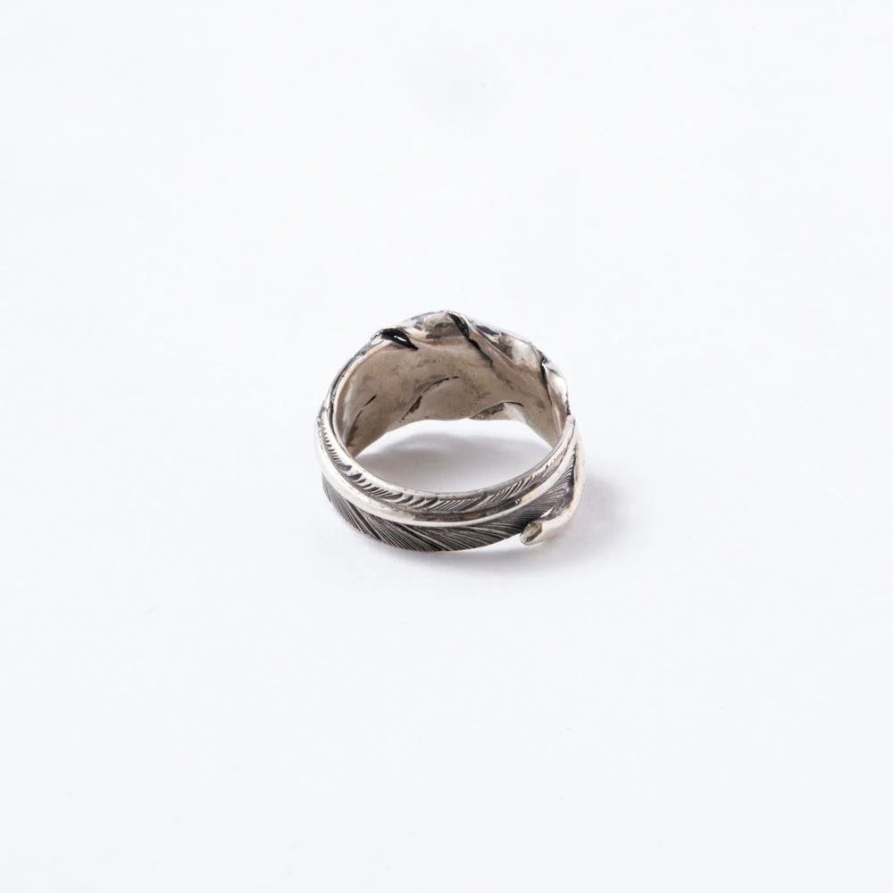 Horizon Blue Middle Feather Ring 18 FR02 - Image 3