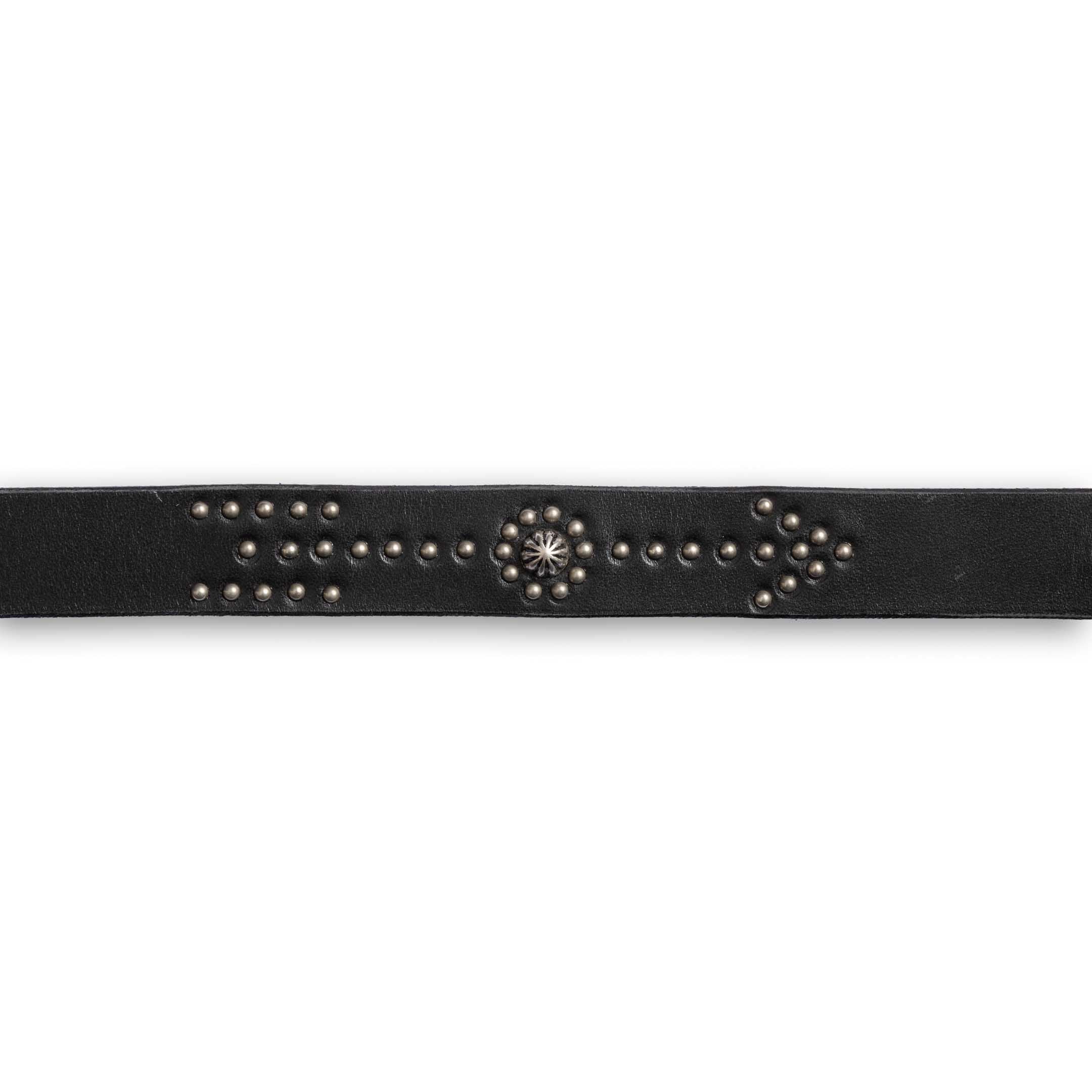 HTC Belt Western Narrow Born & Arrow Umbrella Belt Black - Image 3