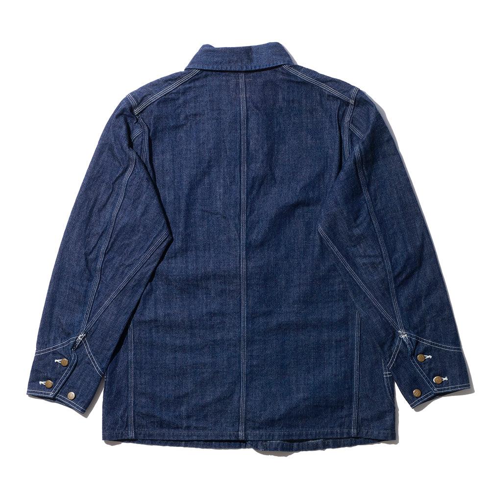 Jelado 491J Denim Coverall Jacket Indigo - Image 2