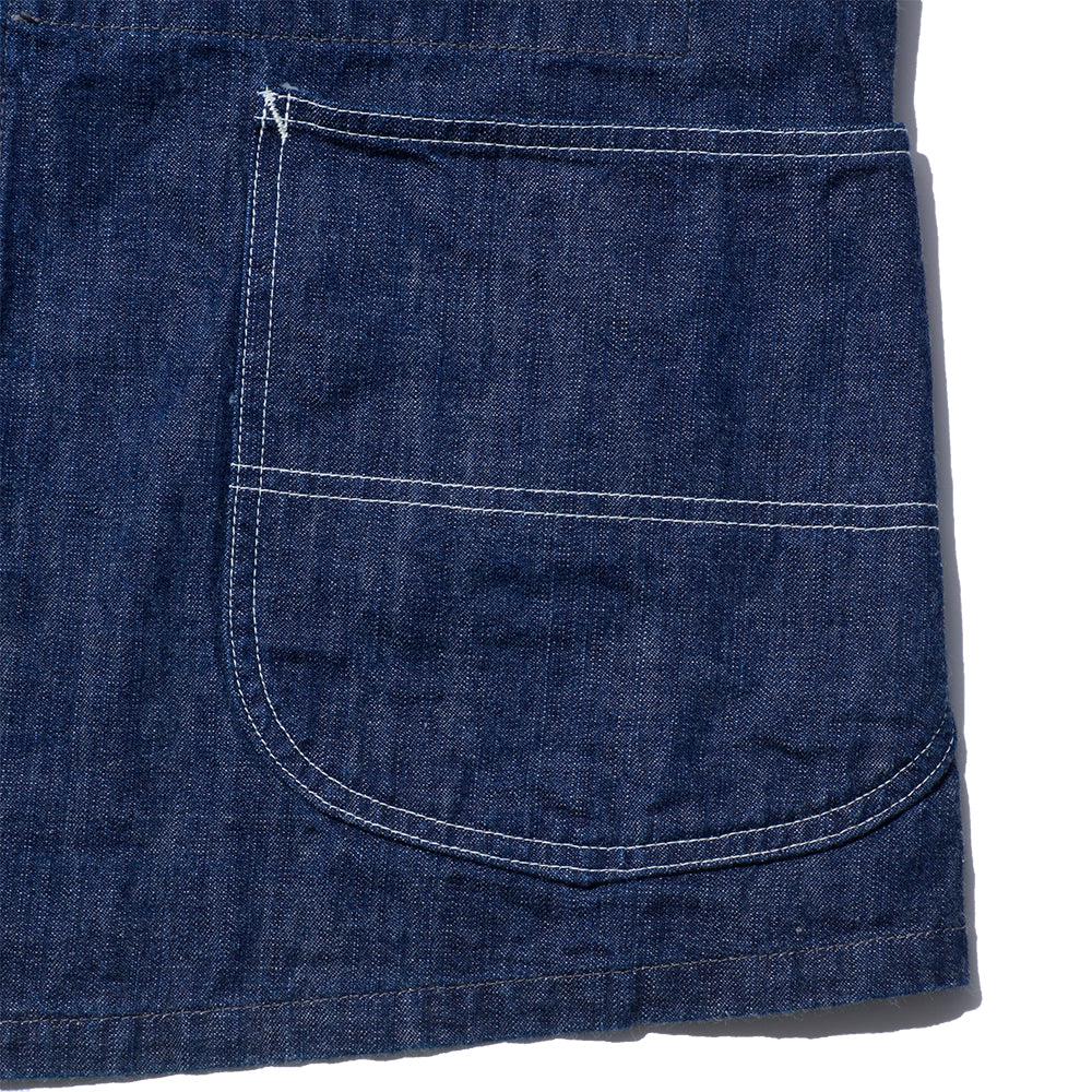 Jelado 491J Denim Coverall Jacket Indigo - Image 5