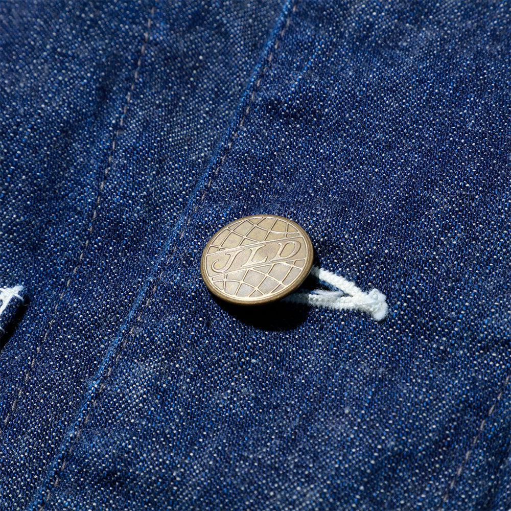 Jelado 491J Denim Coverall Jacket Indigo - Image 6