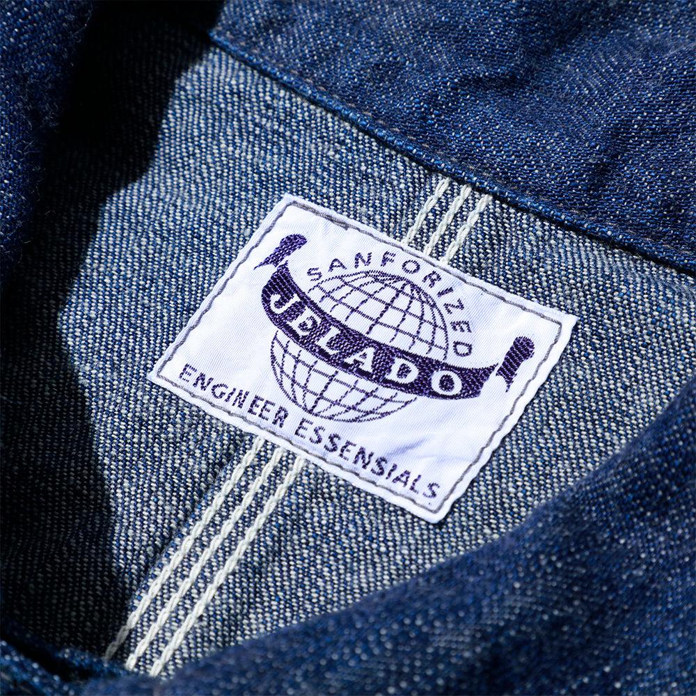 Jelado 491J Denim Coverall Jacket Indigo - Image 7