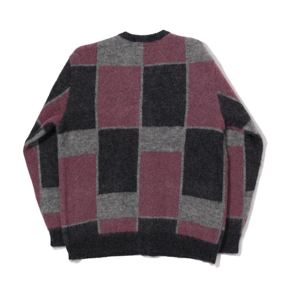 Jelado 'Cobain' Mohair Cardigan Harlequin - Image 3