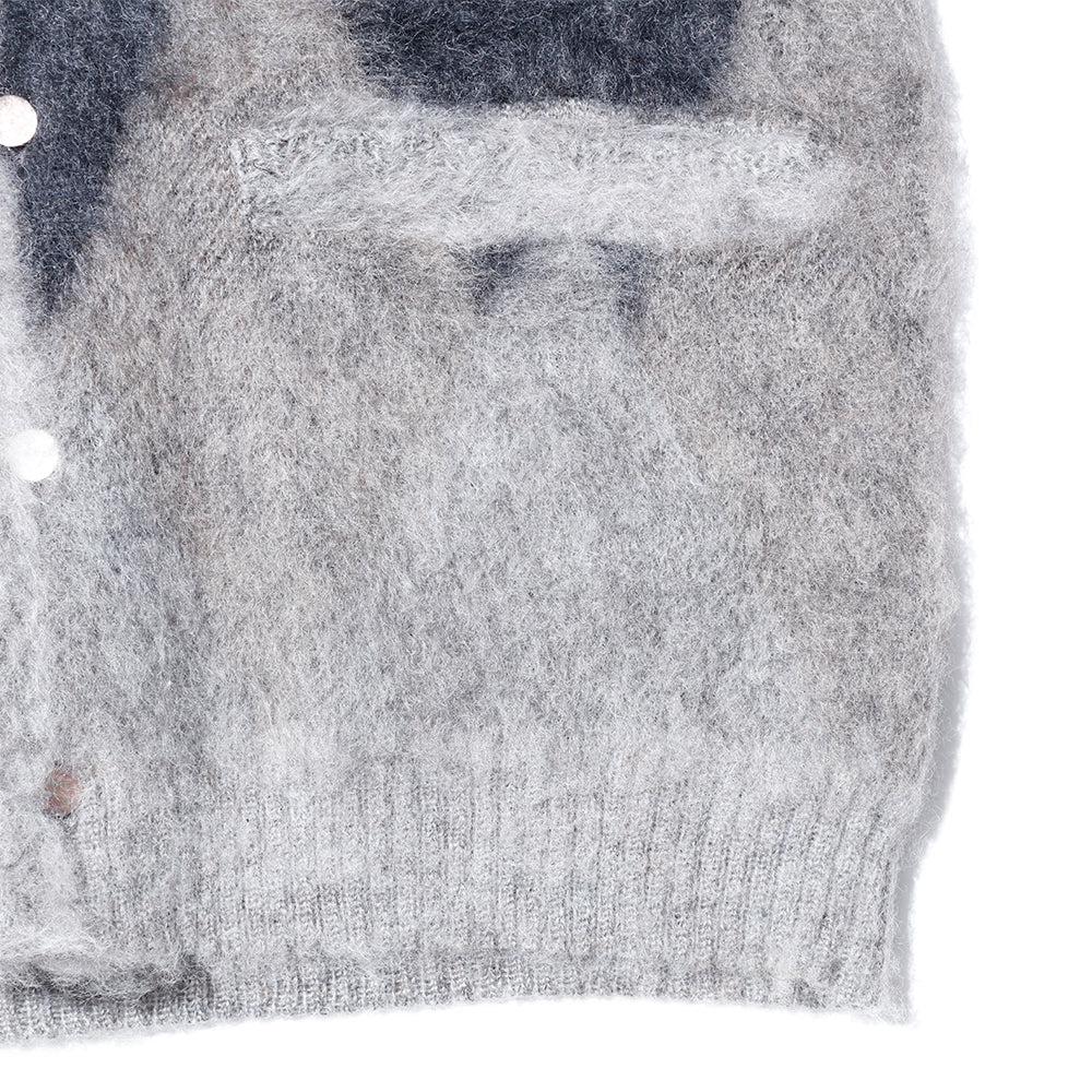 Jelado 'Cobain' Mohair Cardigan Latte - Image 5
