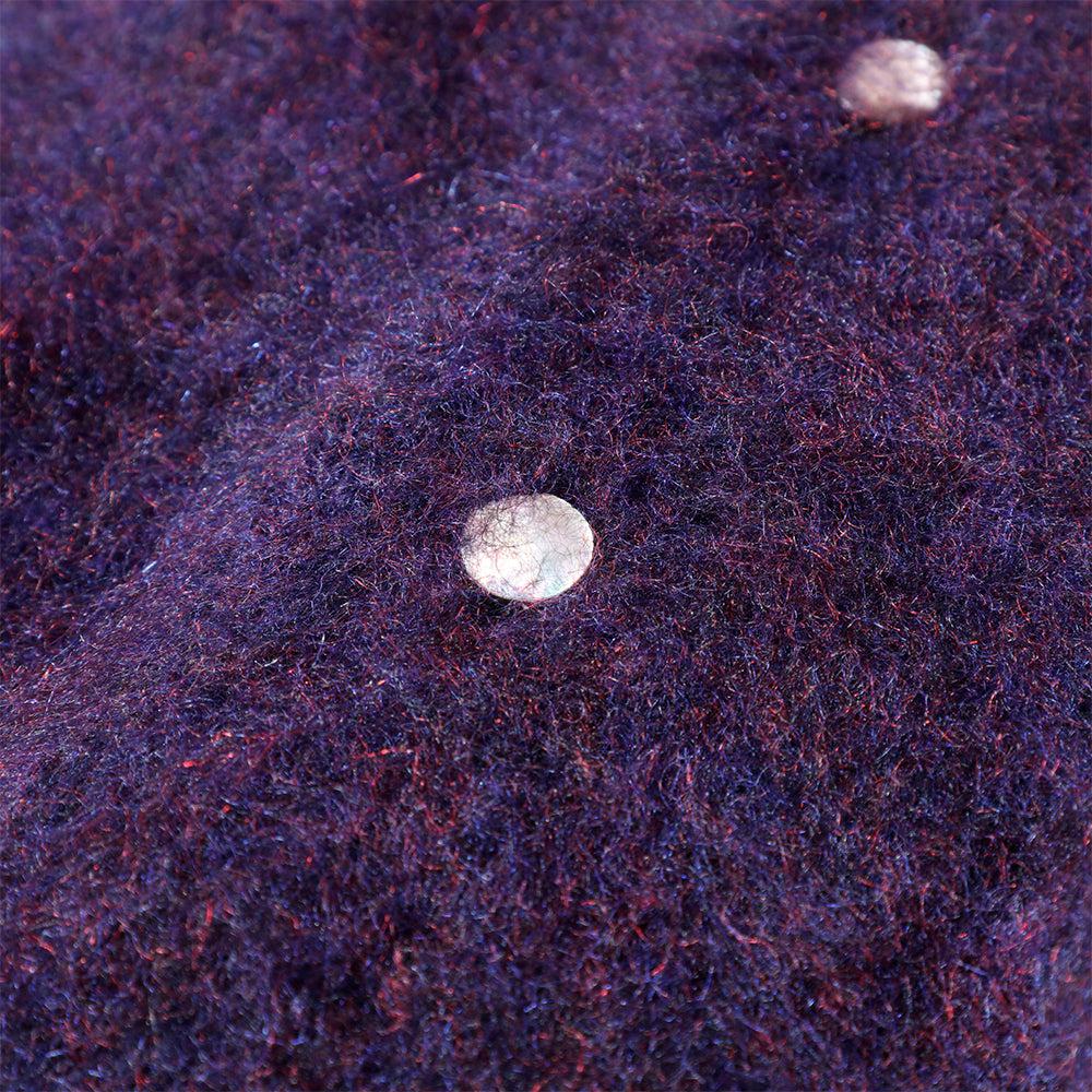 Jelado 'Cobain' Mohair Cardigan Purple - Image 3