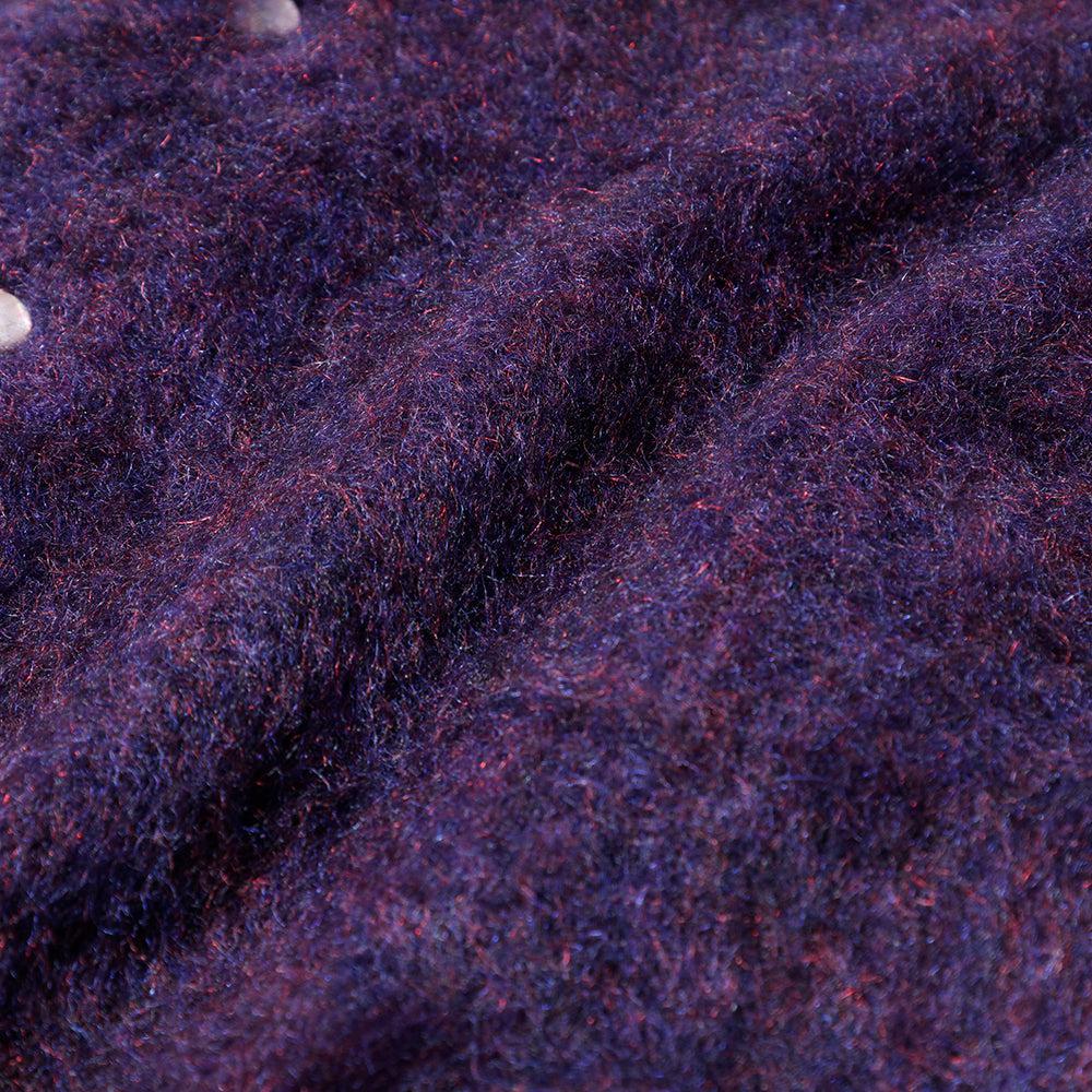 Jelado 'Cobain' Mohair Cardigan Purple - Image 6
