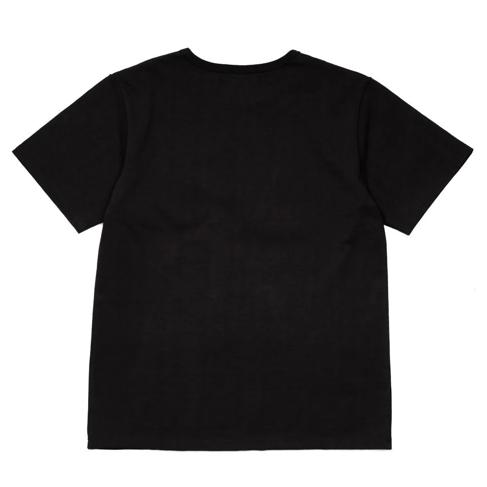 Jelado Loopwheel Pocket Tee Black - Image 4