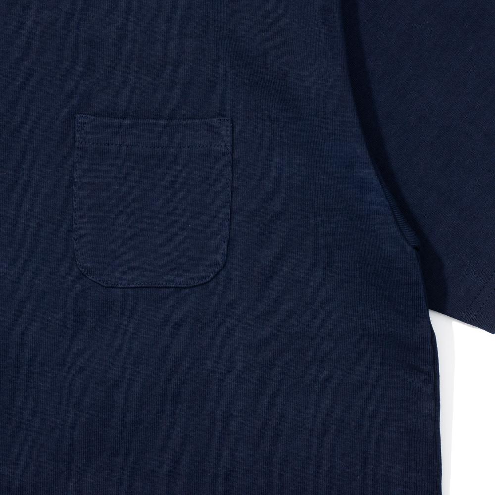 Jelado Loopwheel Pocket Tee Indigo - Image 3