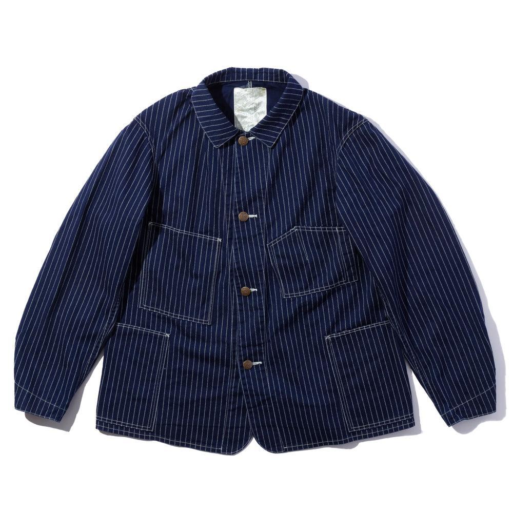 Jelado Steelbeam Coat Wabash Indigo Stripe