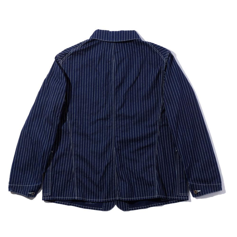Jelado Steelbeam Coat Wabash Indigo Stripe - Image 2