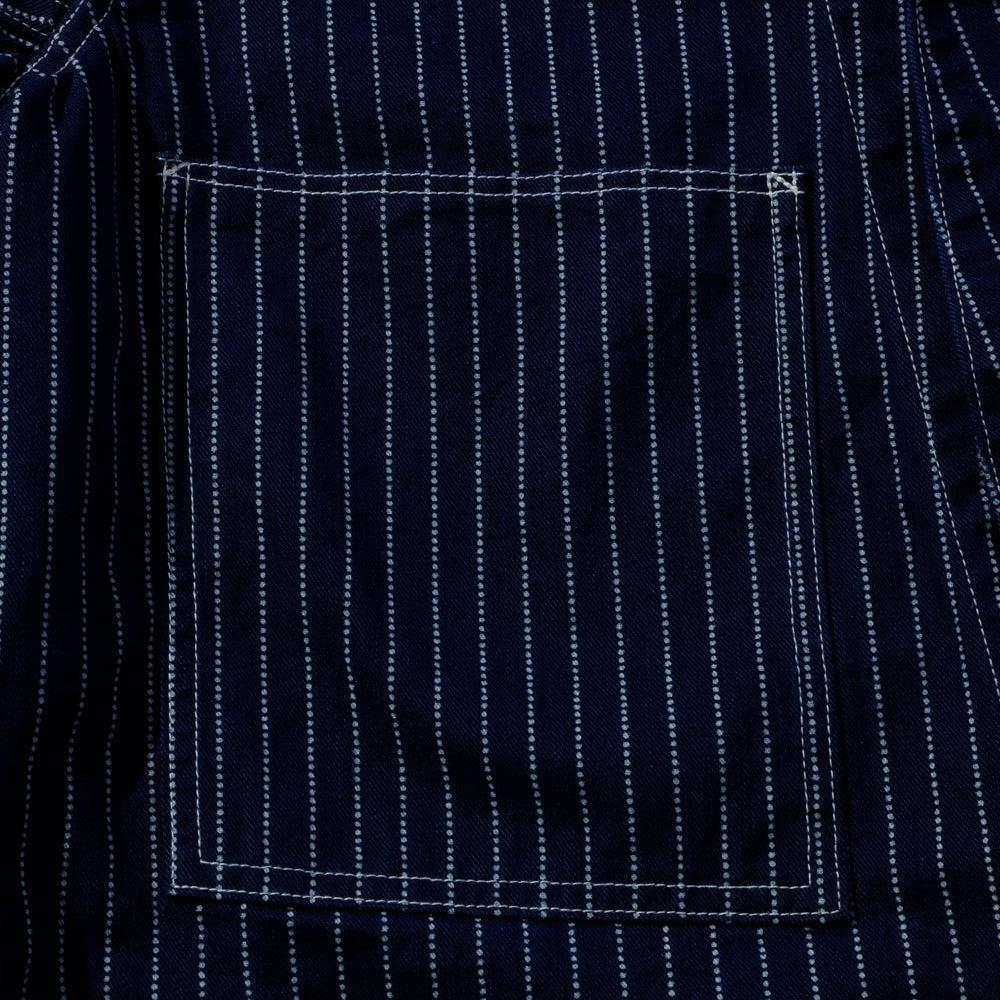 Jelado Steelbeam Coat Wabash Indigo Stripe - Image 4