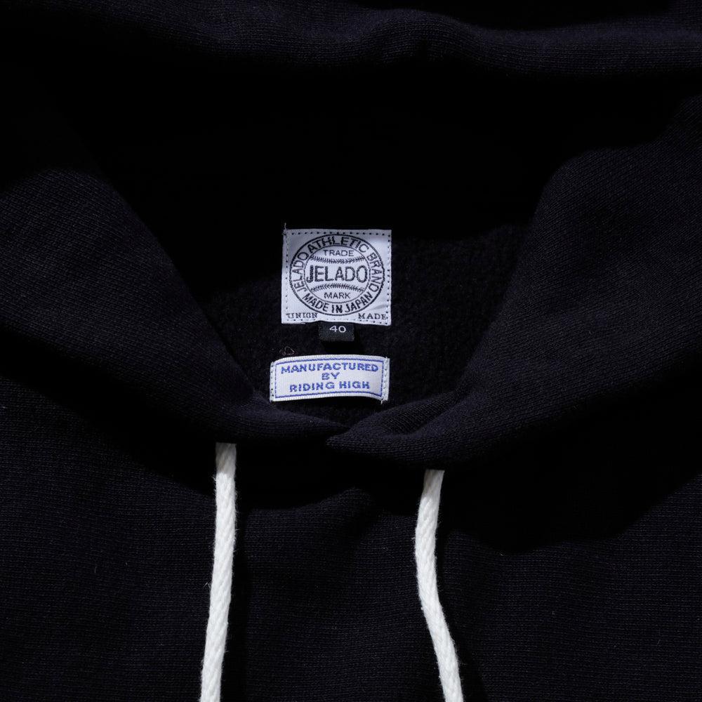 Jelado Warmup Reverse Weave Hooded Sweatshirt Black - Image 3