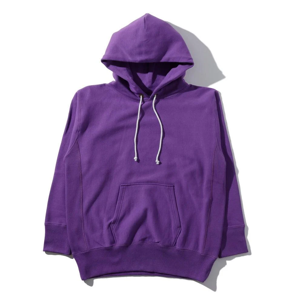 Jelado Warmup Reverse Weave Hooded Sweatshirt Grape