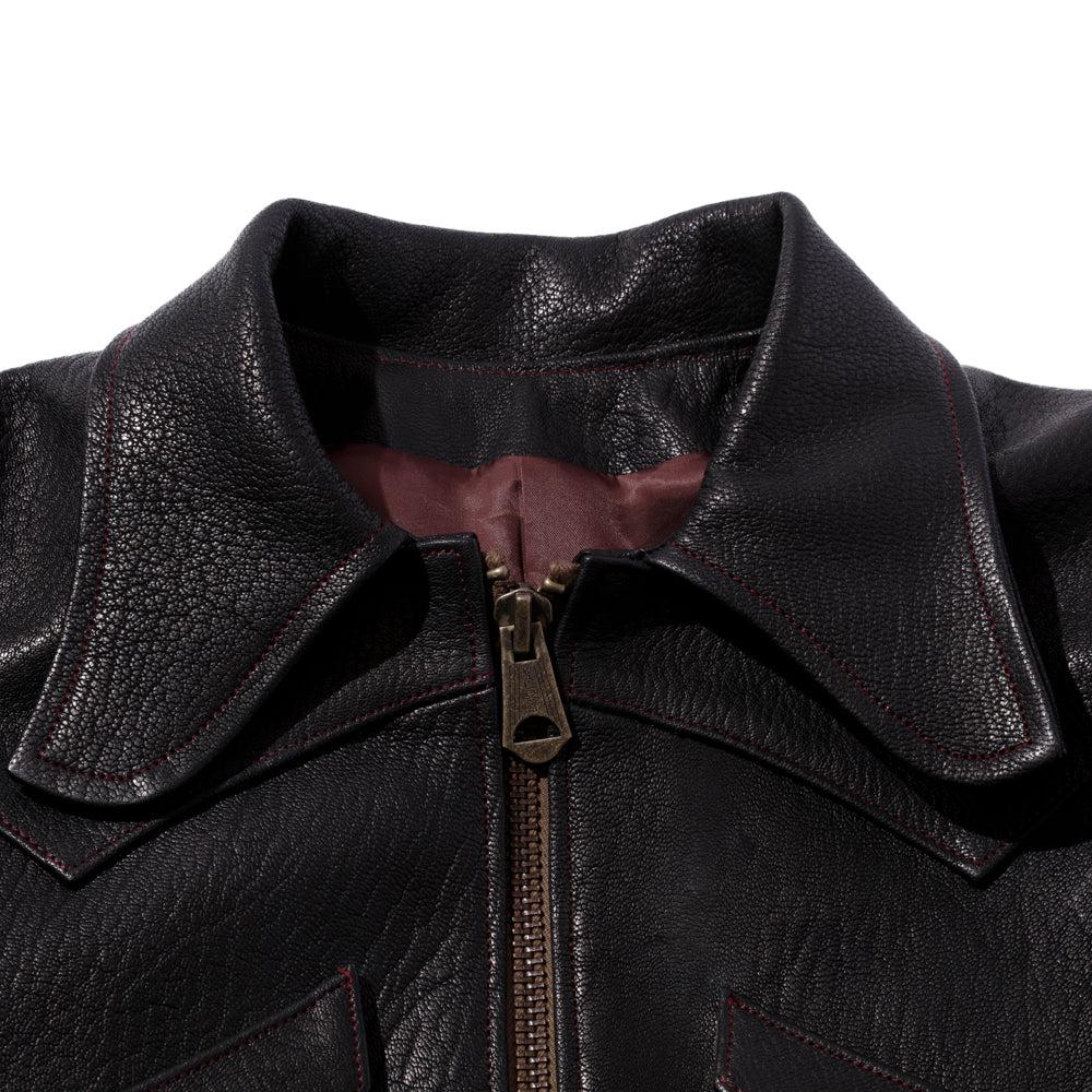 Jelado 'Winchester' Leather Jacket Black - Image 3