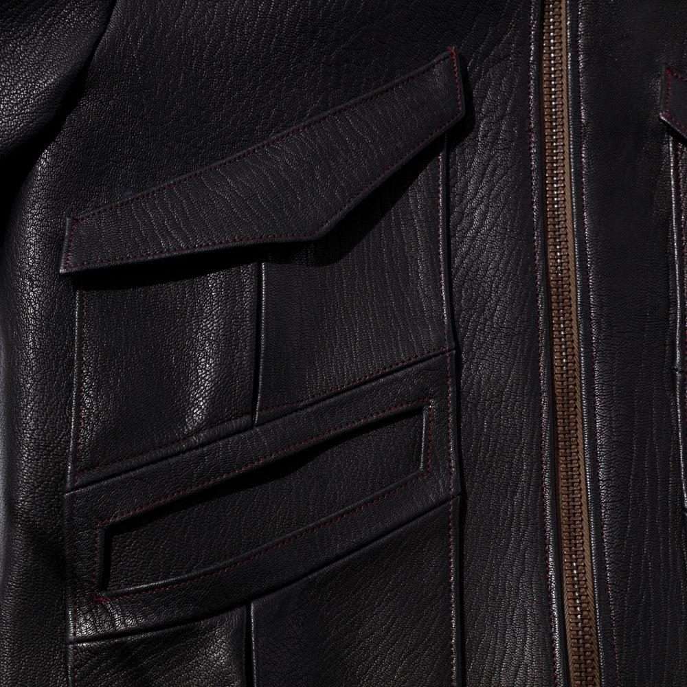 Jelado 'Winchester' Leather Jacket Black - Image 4