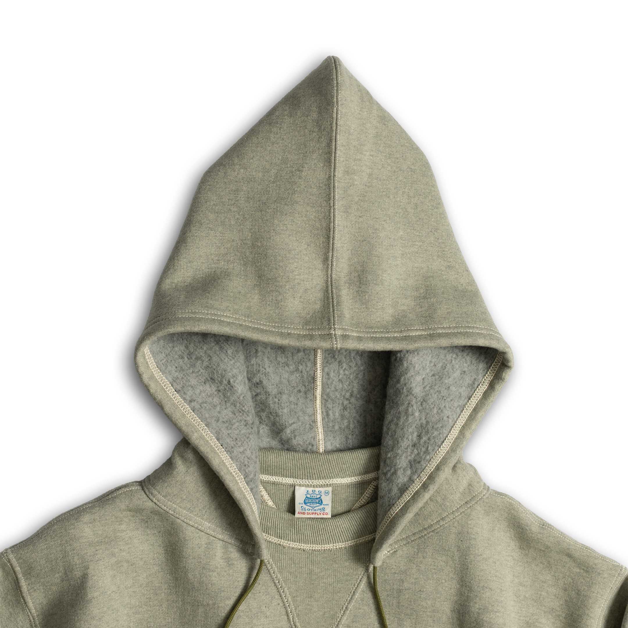 Warehouse & Co x John Gluckow Back-Panel Afterhood Heather Green - Image 2