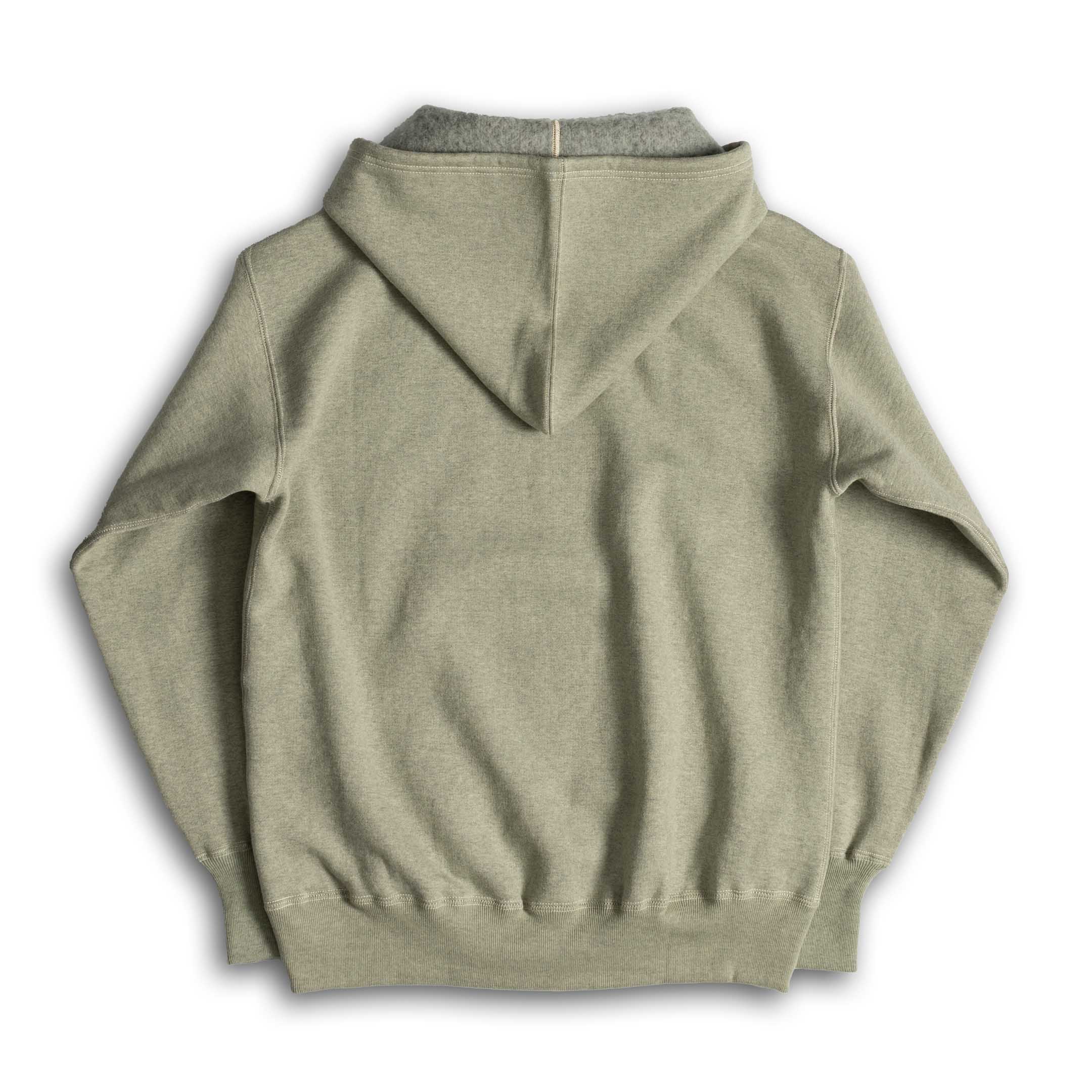 Warehouse & Co x John Gluckow Back-Panel Afterhood Heather Green - Image 3