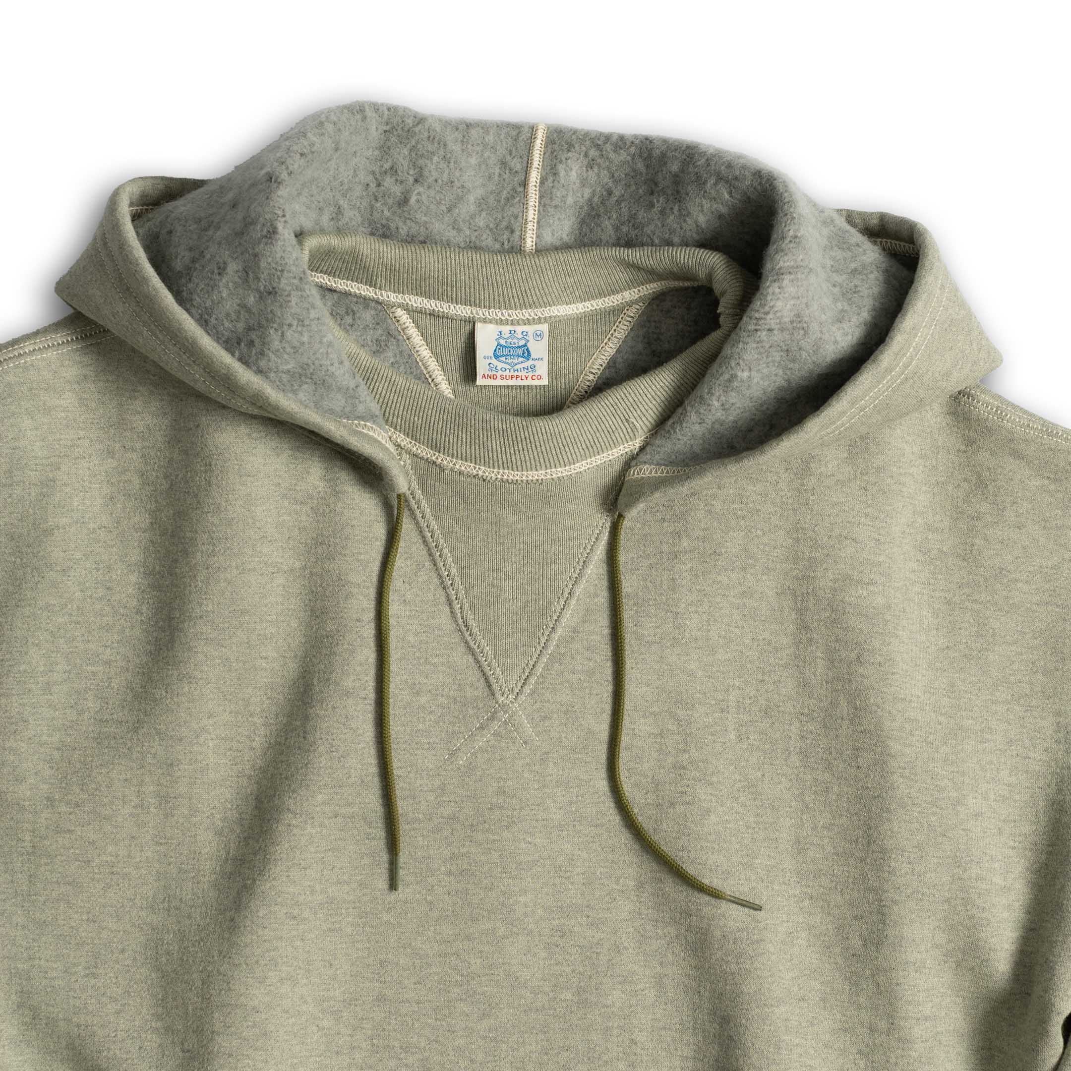 Warehouse & Co x John Gluckow Back-Panel Afterhood Heather Green - Image 4