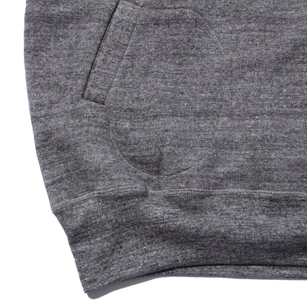 Warehouse & Co x John Gluckow The Knockout Hooded Sweatshirt Dark Grey - Image 4