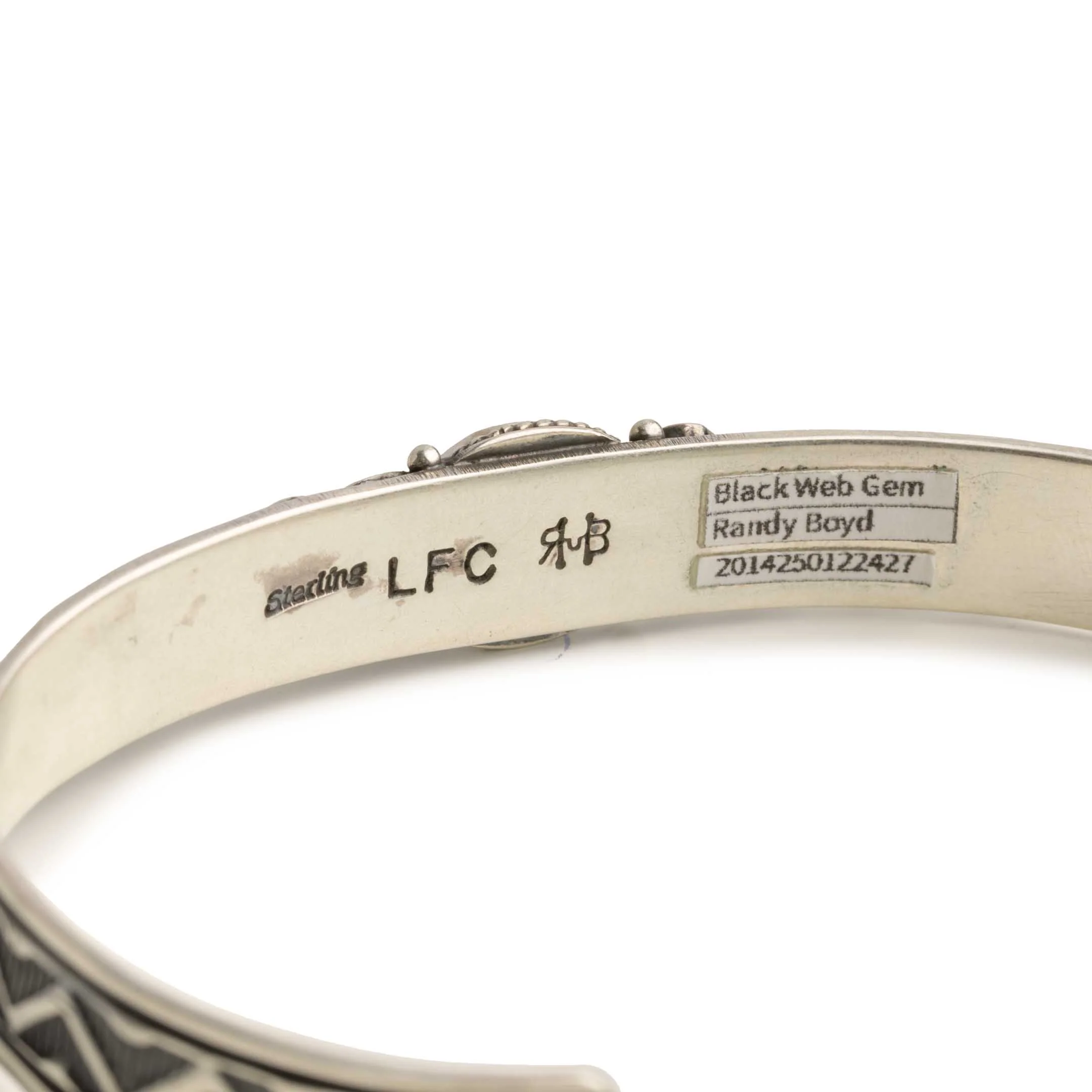 LFC Black Web Gem Bracelet Randy Boyd - Image 2