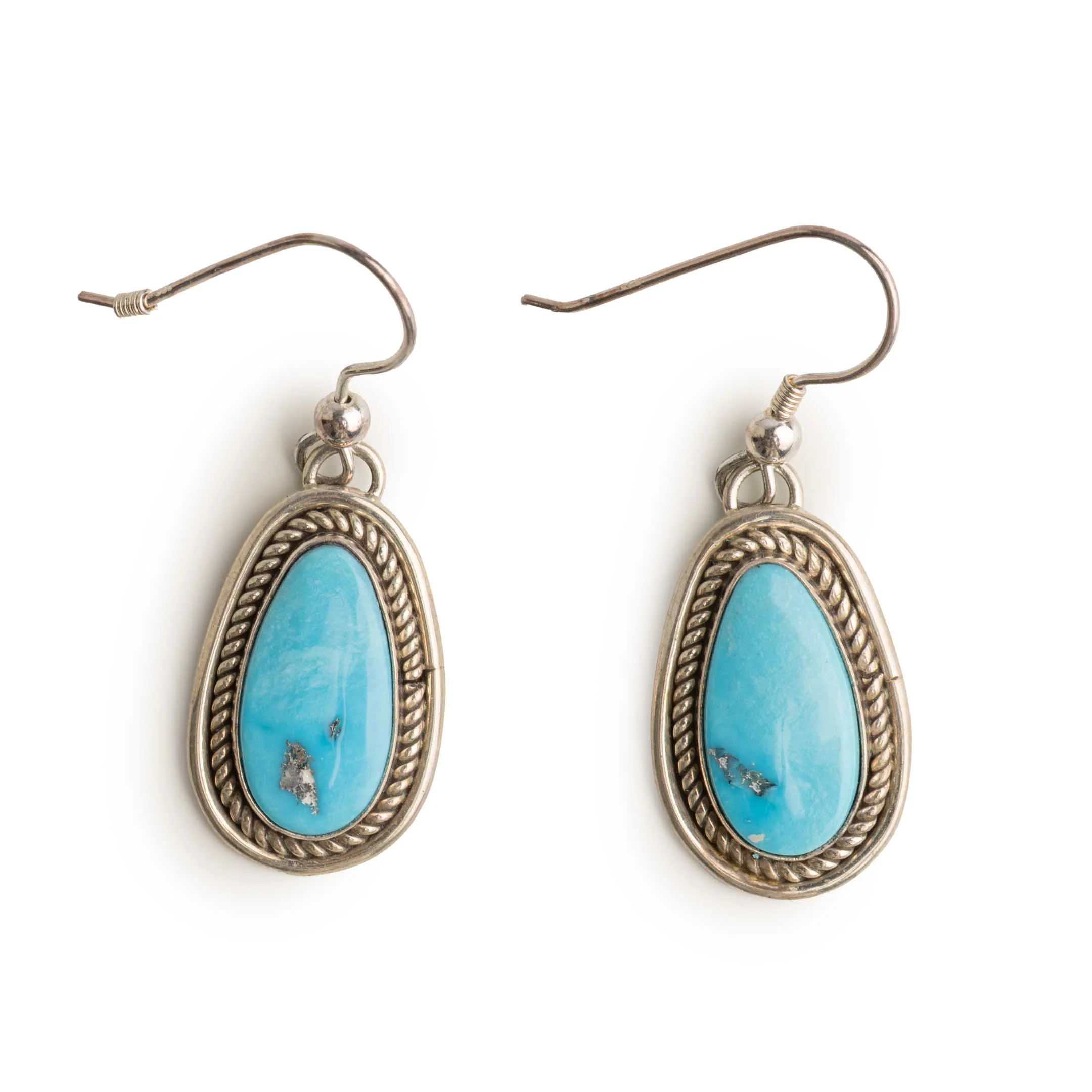 LFC Sleeping Beauty Art Platero Catch Earrings
