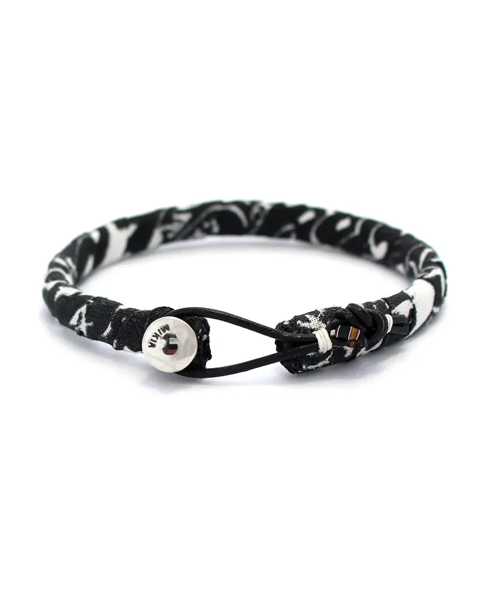 Mikia Bandana Bracelet Black - Image 3