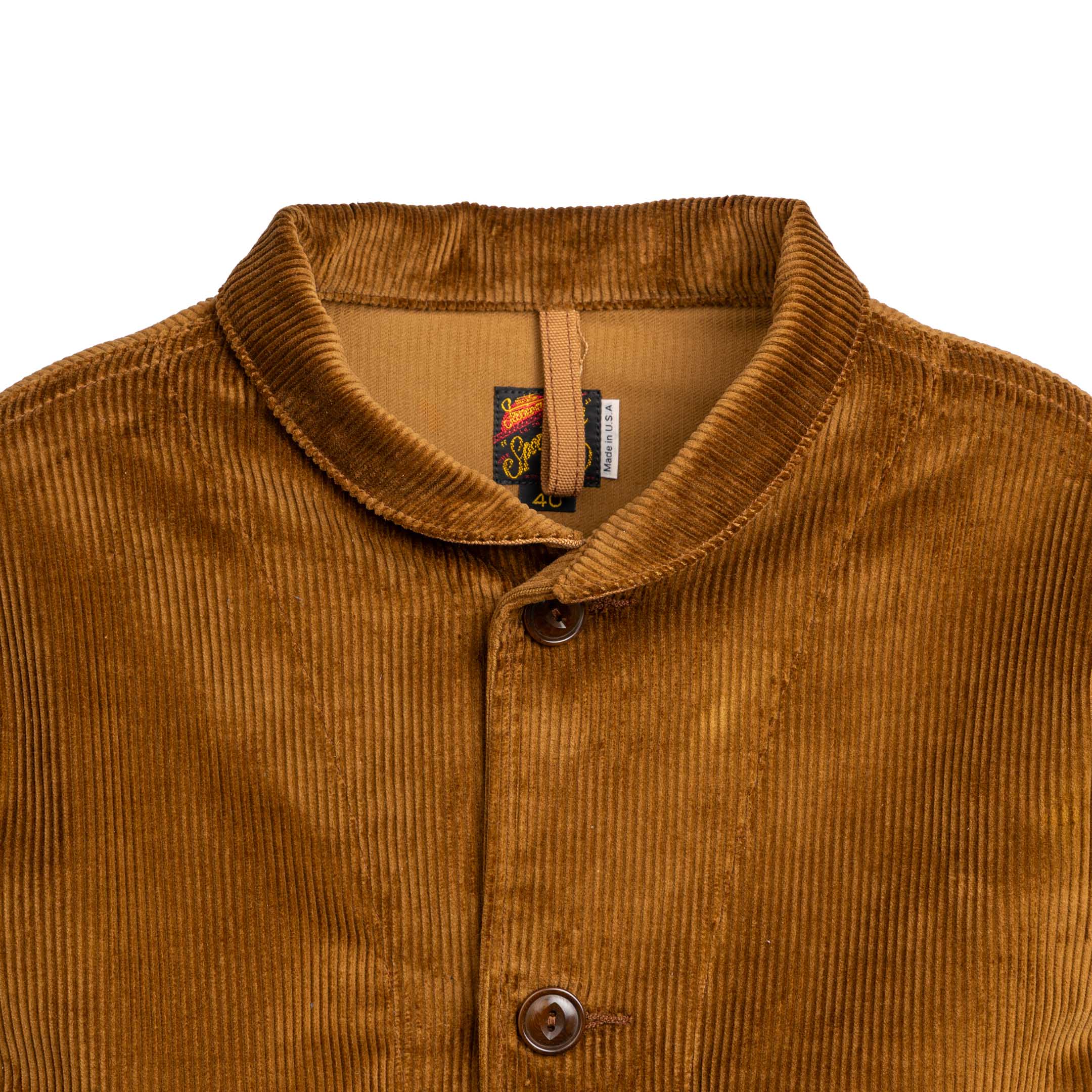Mister Freedom Campus Blouse 'Mattock' Corduroy Brown - Image 2