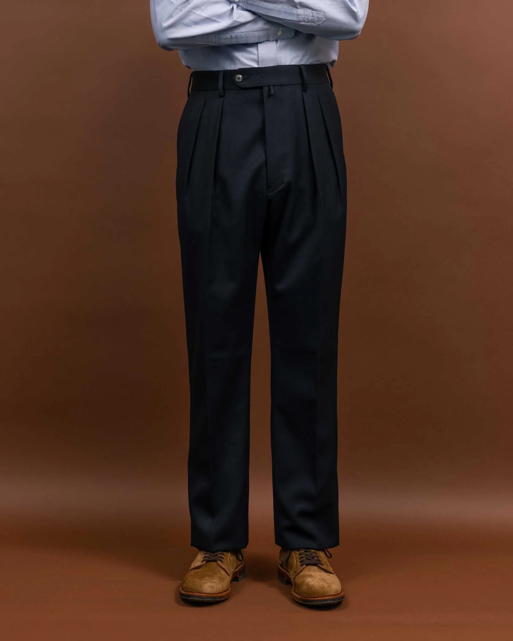 NEAT Back Satin Gabardine Standard Type 1 Navy - Image 10