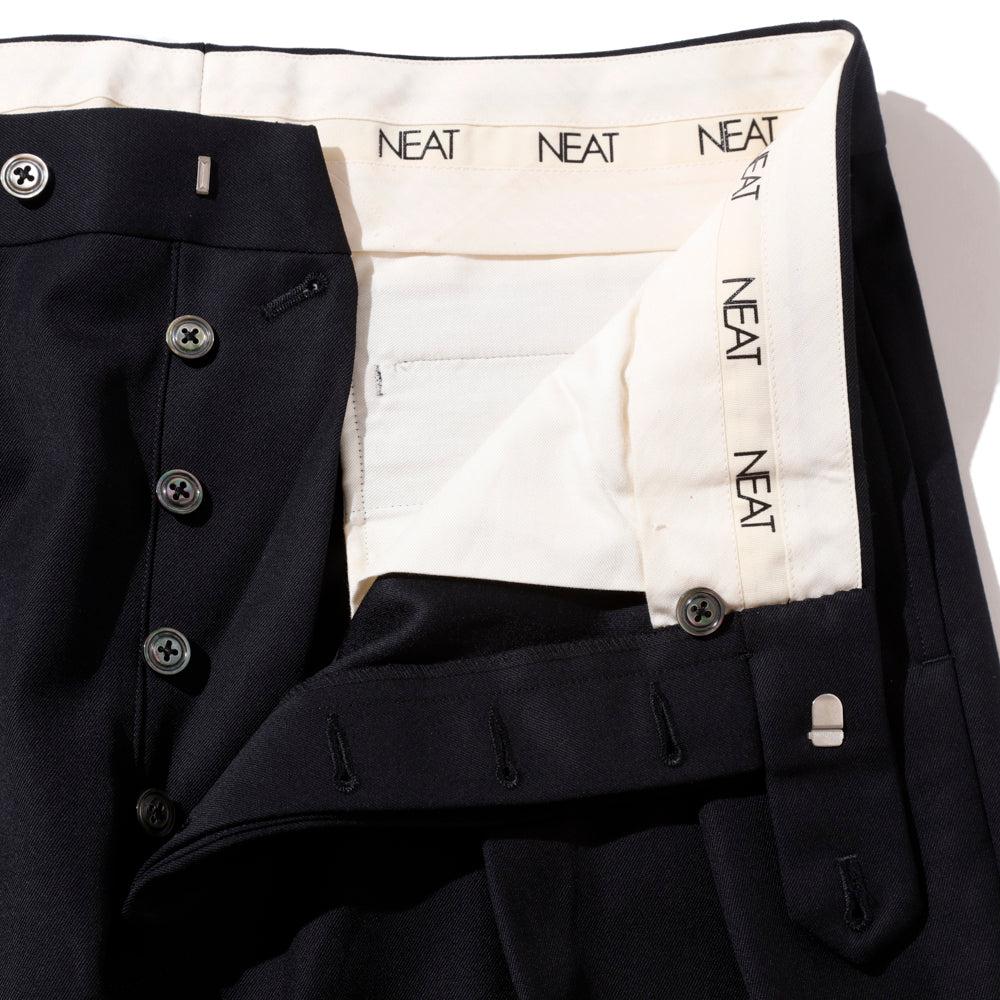 NEAT Back Satin Gabardine Standard Type 1 Navy - Image 7