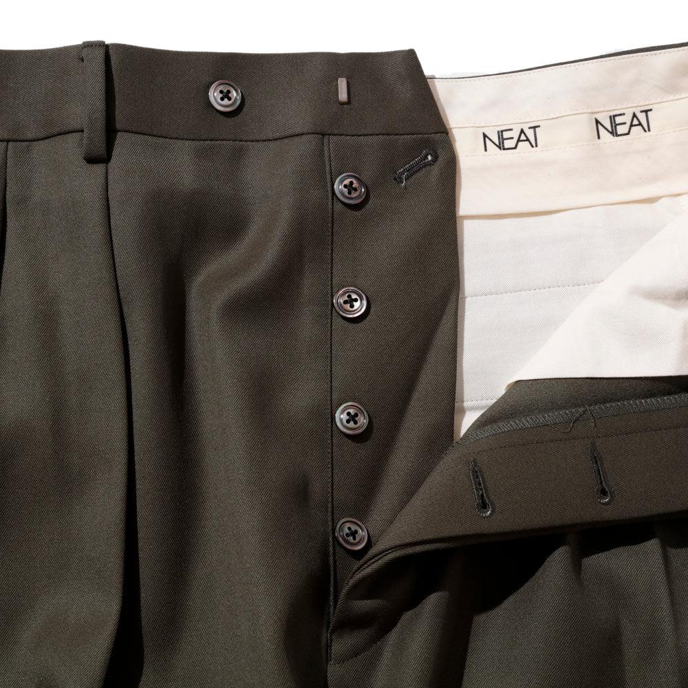 NEAT Back Satin Gabardine Standard Type 1 Olive - Image 7
