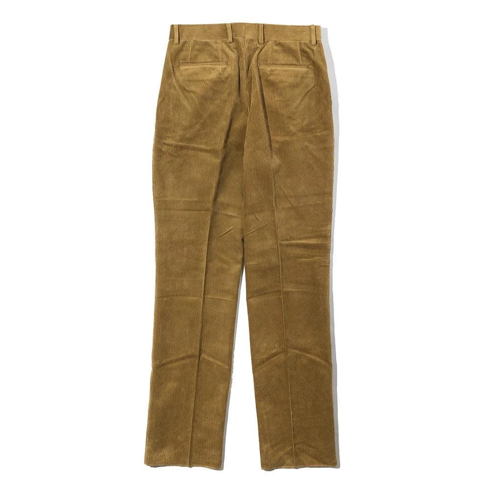 NEAT High Density Corduroy 'Standard' Trousers Camel - Image 2