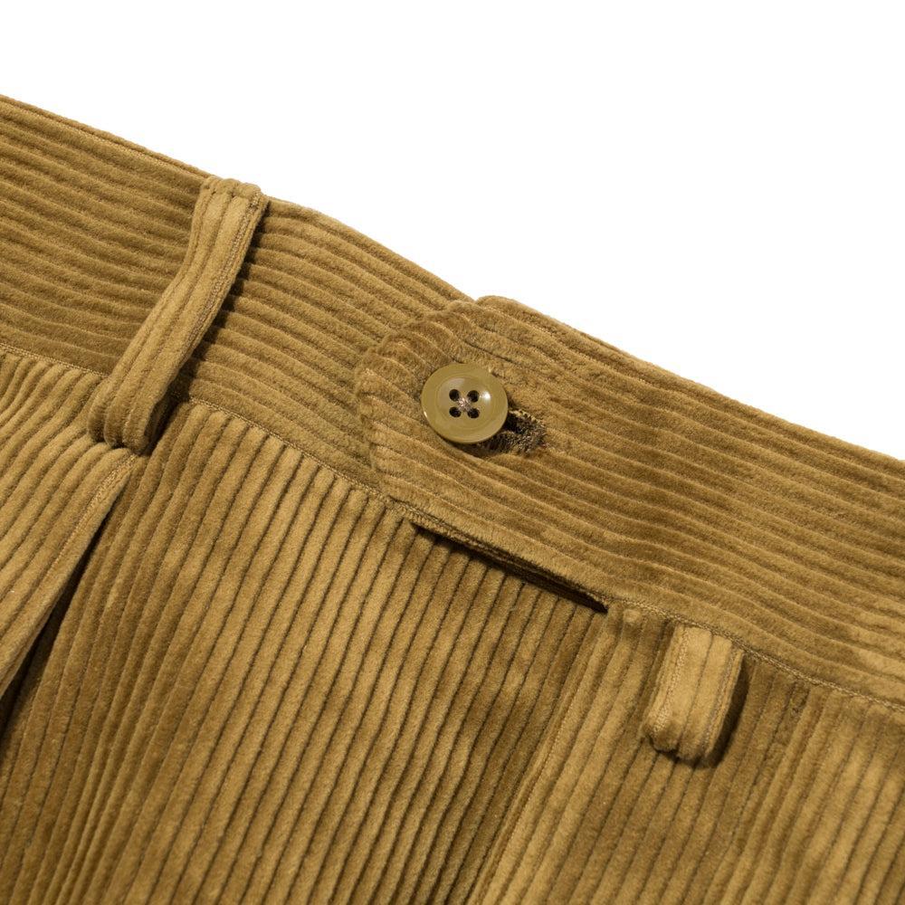 NEAT High Density Corduroy 'Standard' Trousers Camel - Image 3