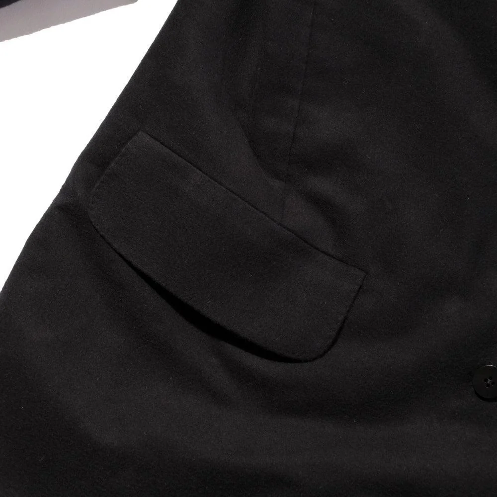 NEAT Luxury Moleskin 'Paul' Double Breasted Jacket Black - Image 6