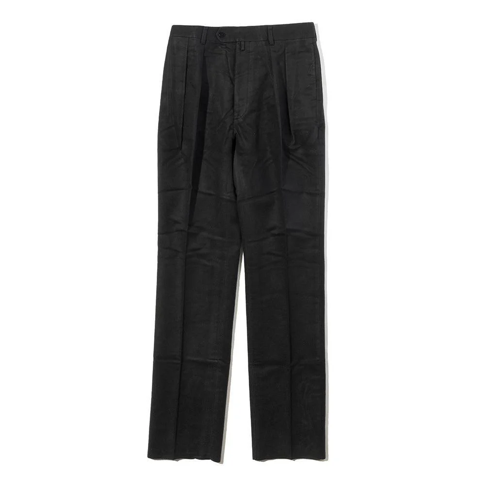 NEAT Luxury Moleskin 'Standard' Trousers Black