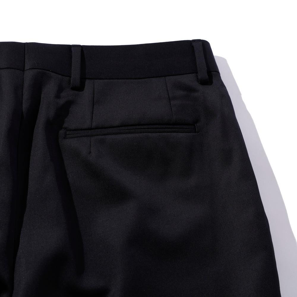 NEAT Wool Gabardine Standard Trousers Navy - Image 7