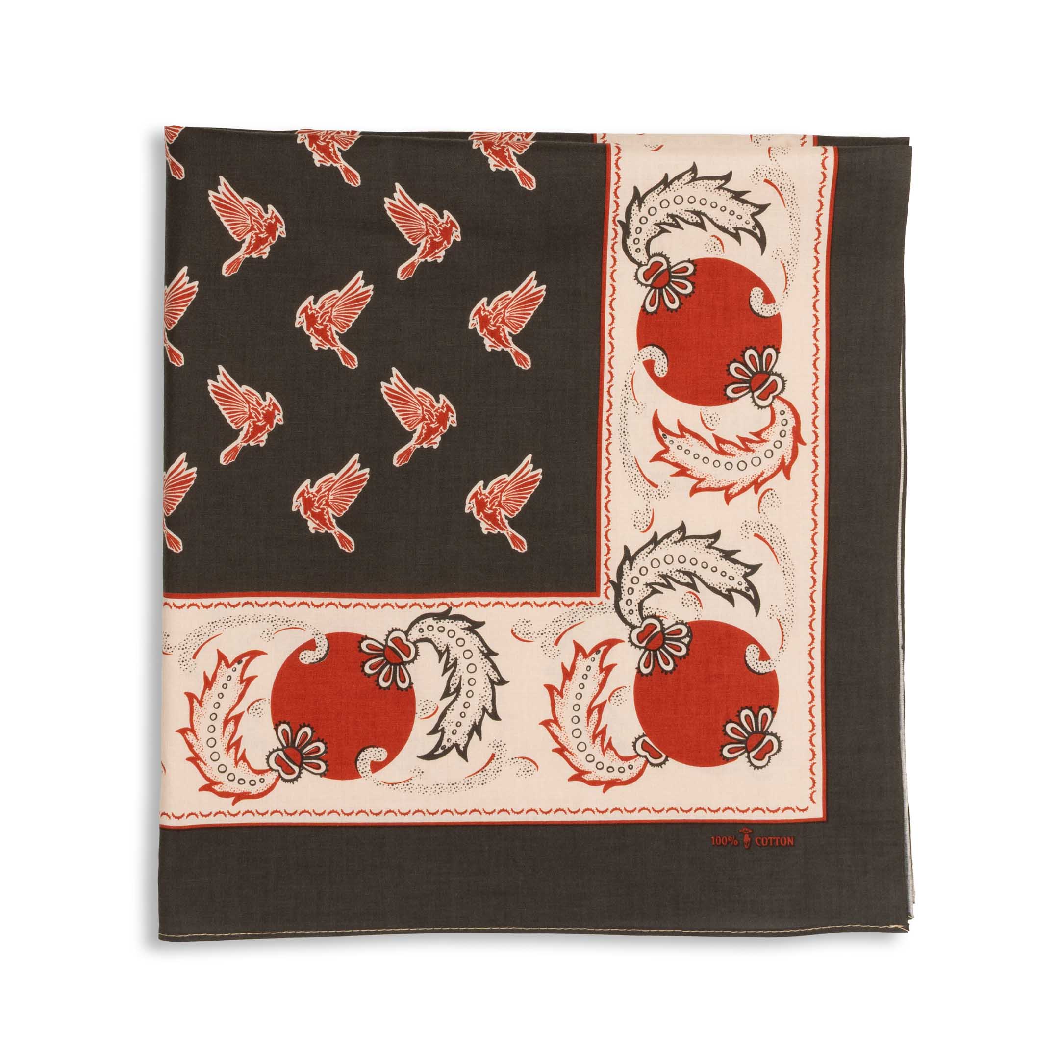 One Ear Brand Cardinal Bandana - Image 2