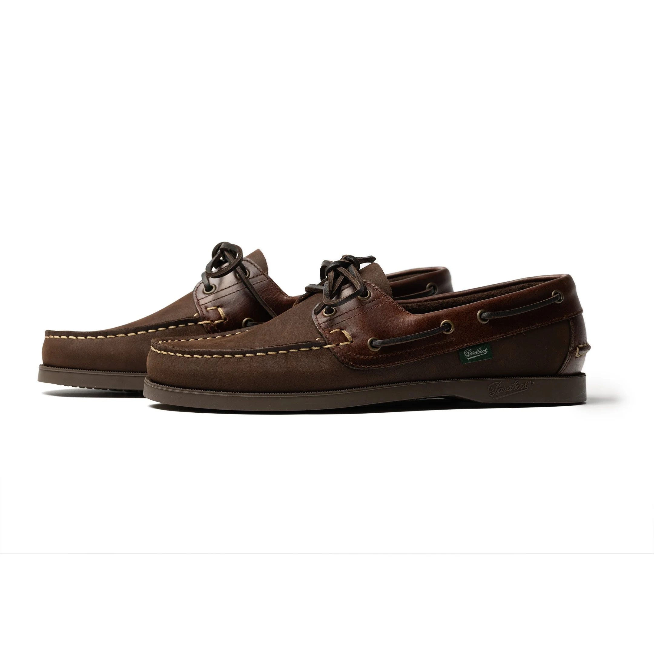 Paraboot Barth Deck Shoe Marron-Gringo/America - Image 3