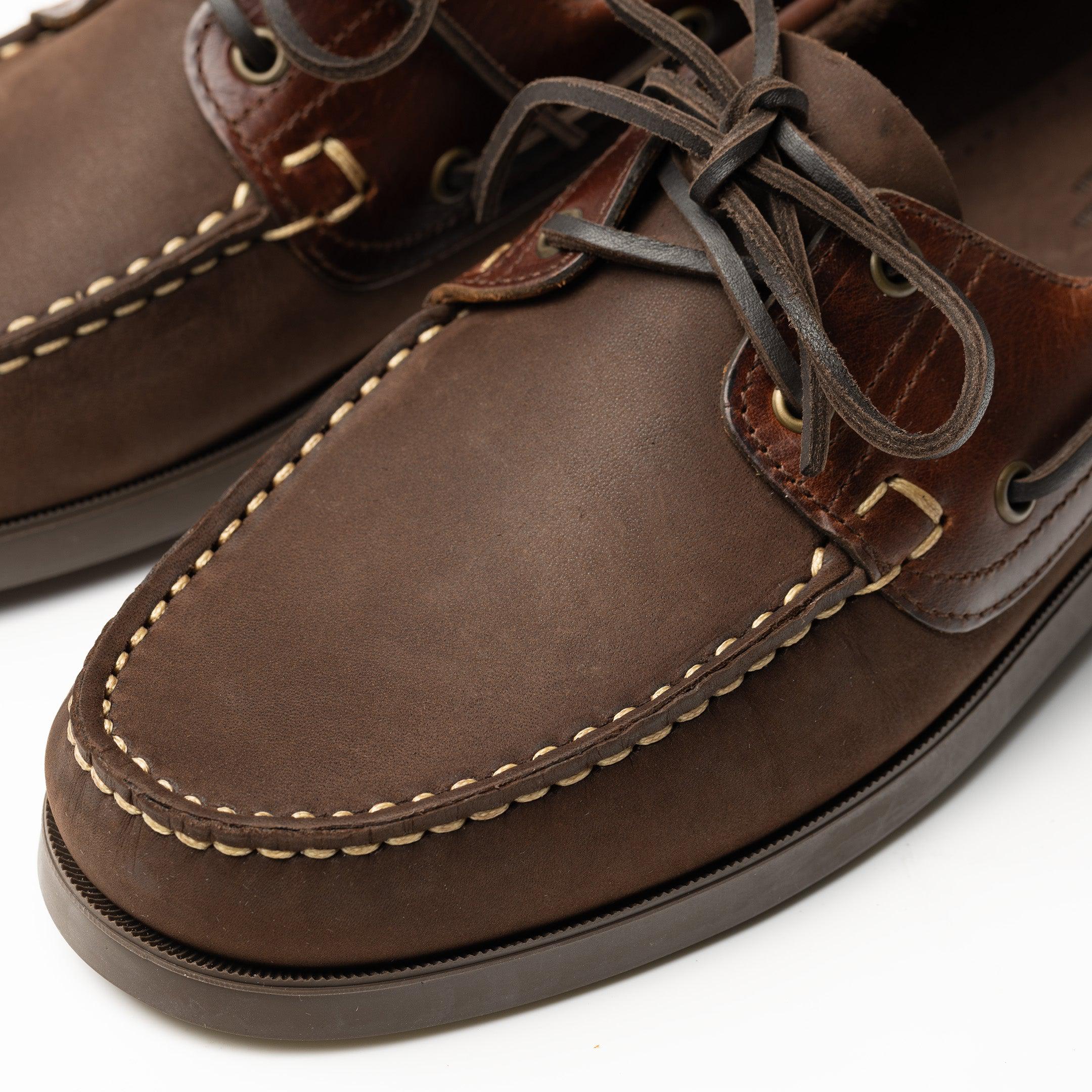 Paraboot Barth Deck Shoe Marron-Gringo/America - Image 4