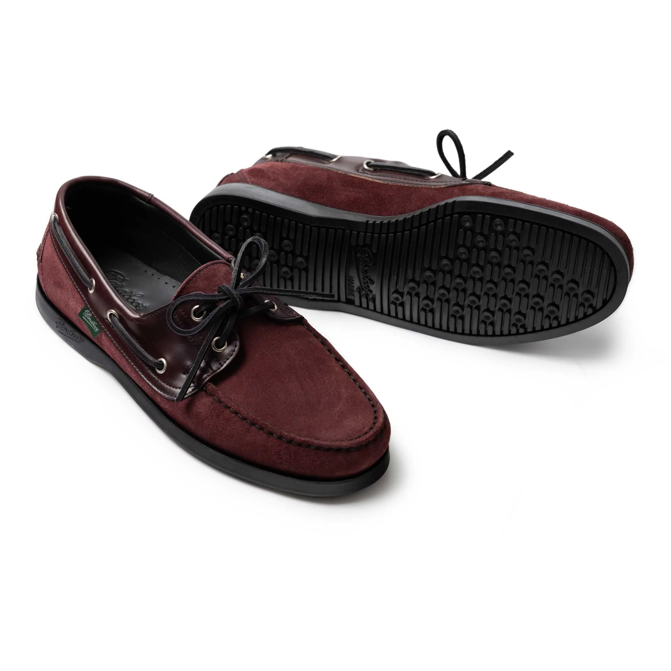 Paraboot Barth/ Marine Noire-Vel/ Cordovan Boredeaux - Image 4