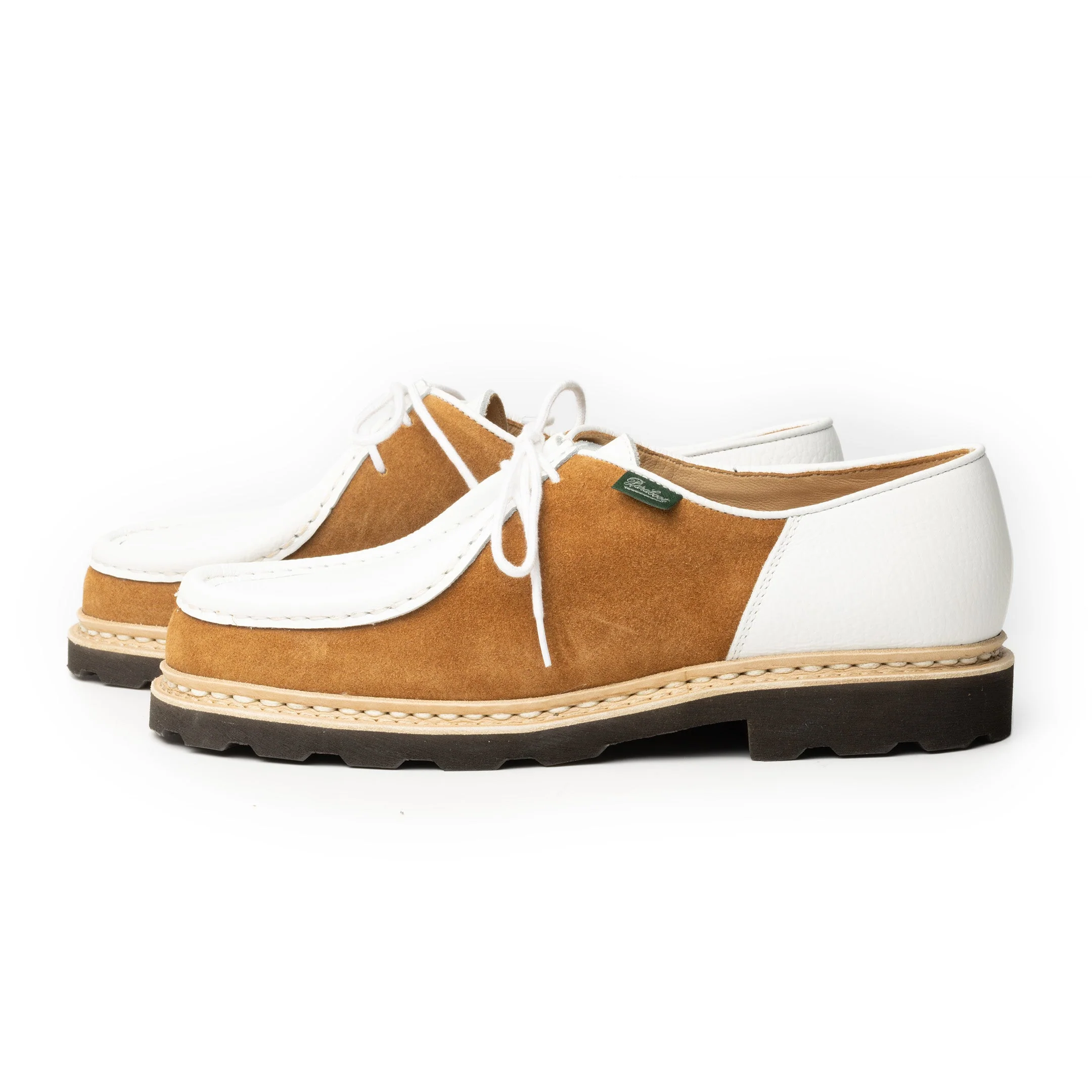 Paraboot Michael Graine Blanc / Velour Whisky - Image 3