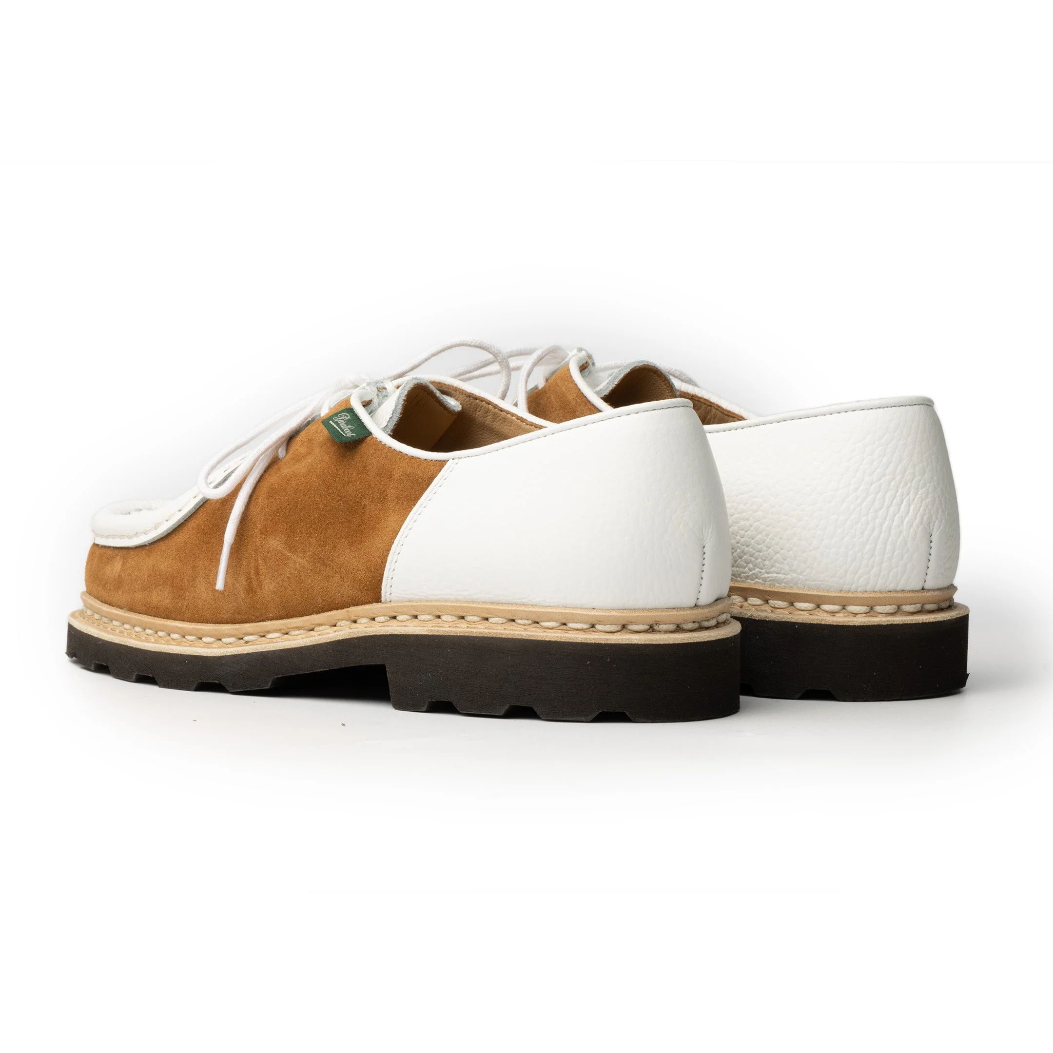 Paraboot Michael Graine Blanc / Velour Whisky - Image 4