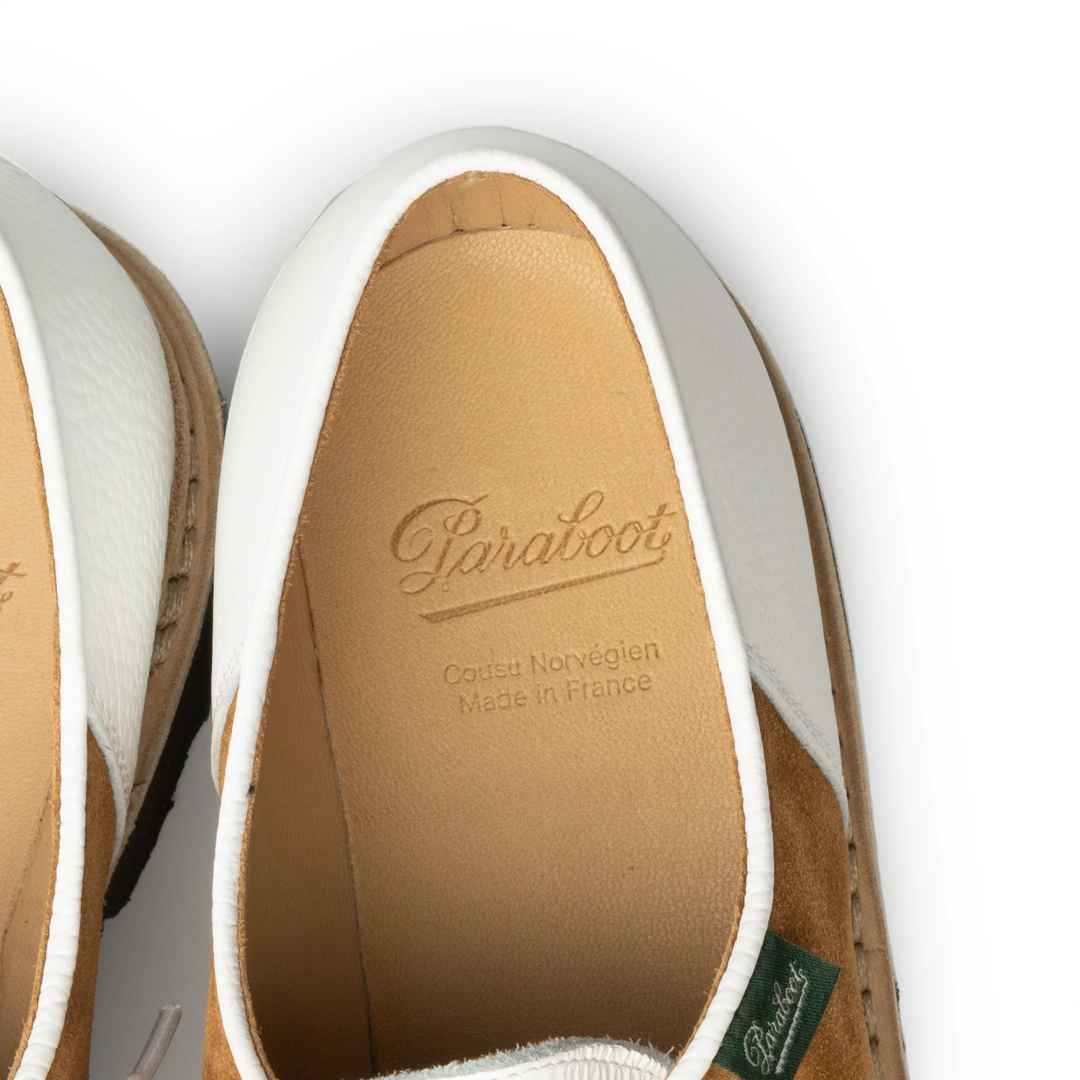 Paraboot Michael Graine Blanc / Velour Whisky - Image 7