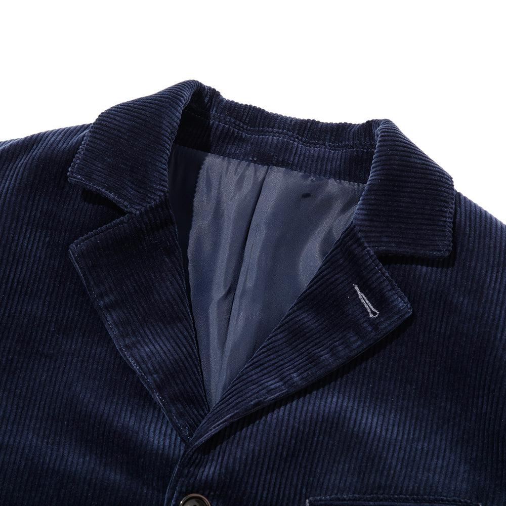 Pherrow's 22W-PWSC1 Corduroy Jacket Navy - Image 2