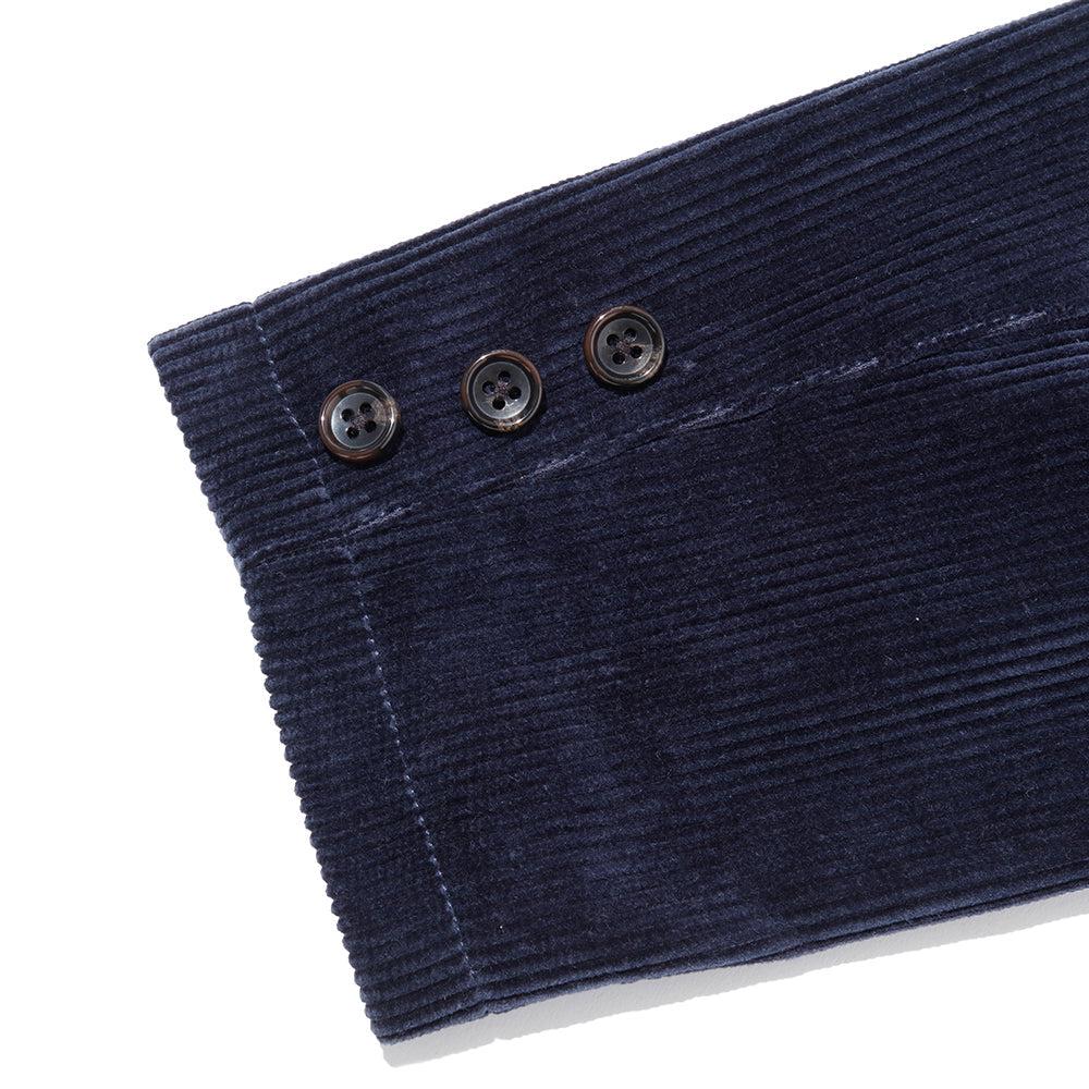 Pherrow's 22W-PWSC1 Corduroy Jacket Navy - Image 7