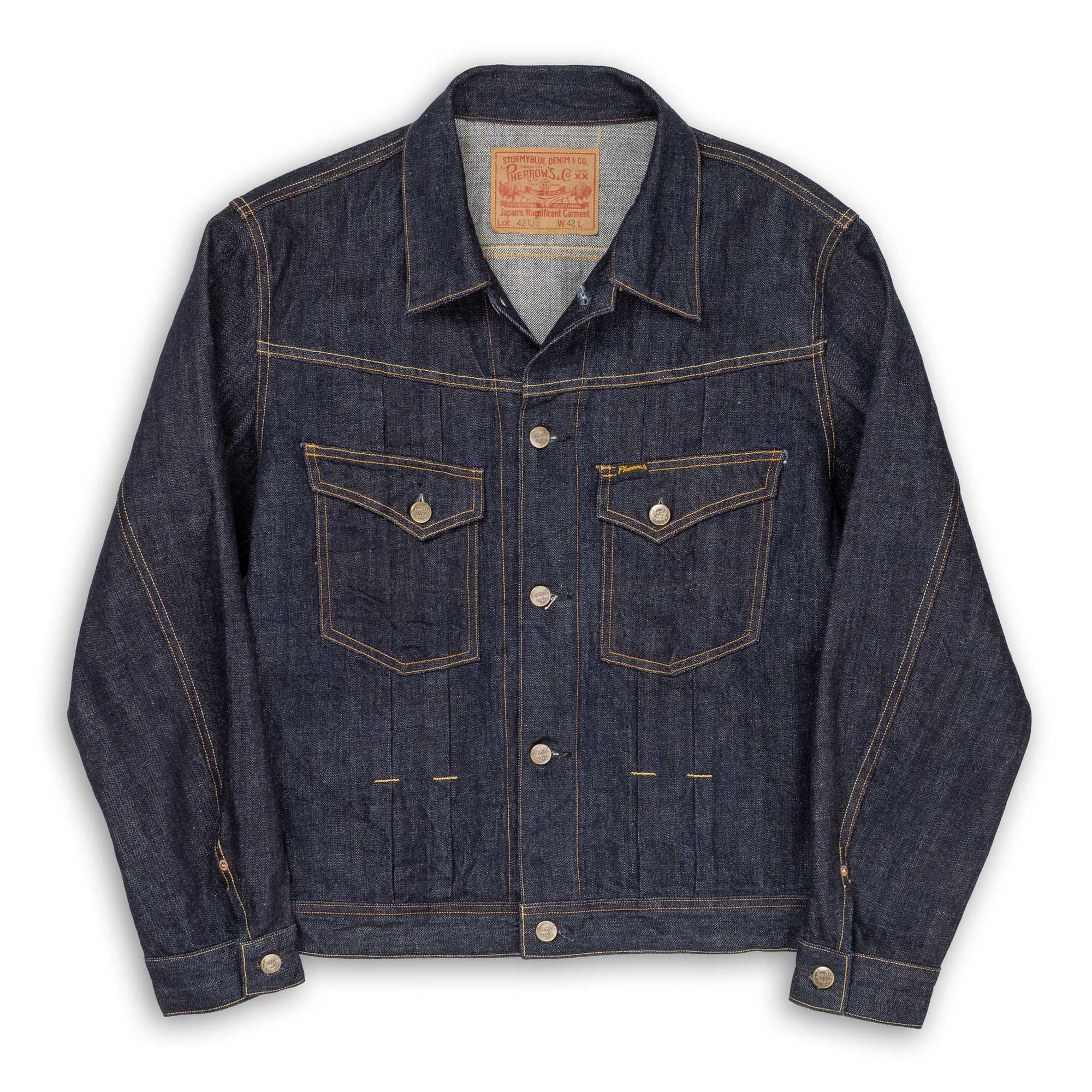 Pherrow's 427J Denim Jacket Indigo