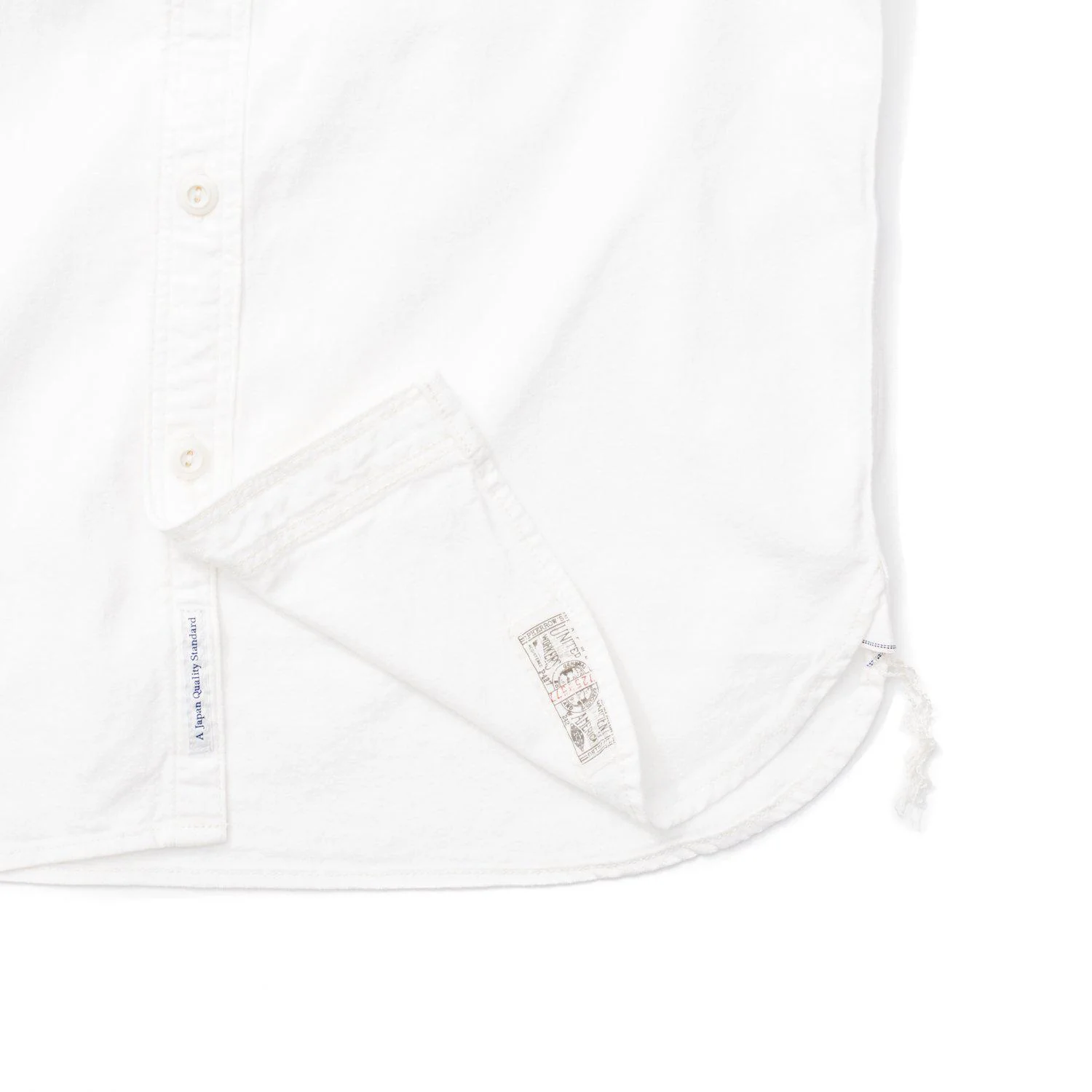 Pherrow's 770WS Chambray Shirt White - Image 4