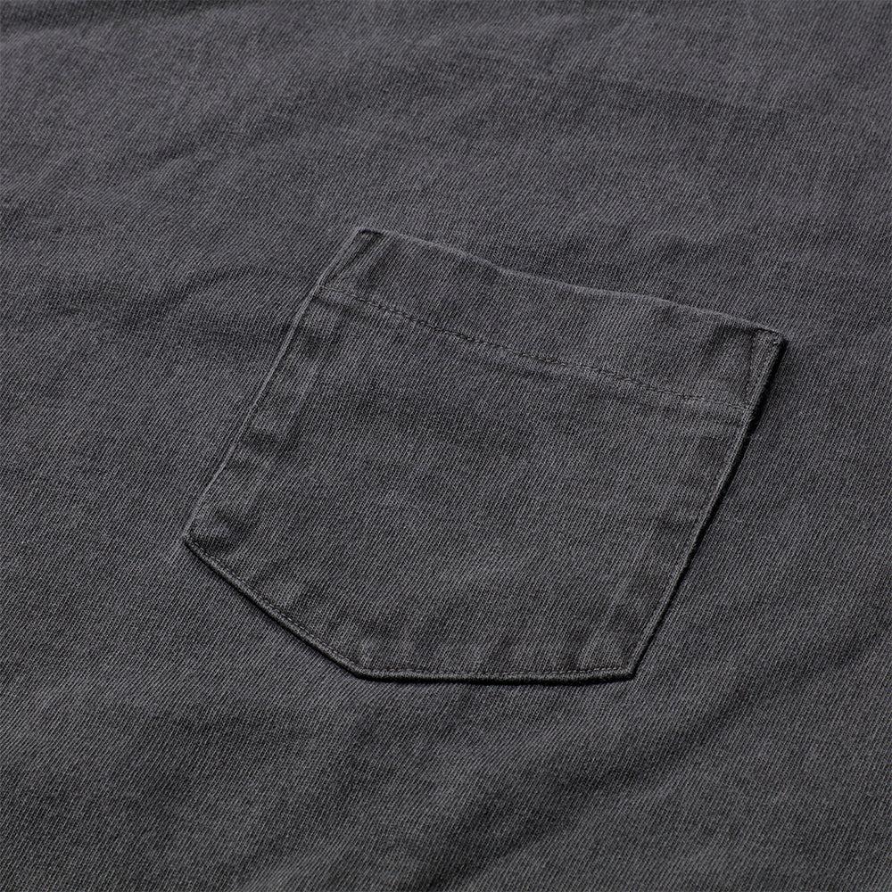 Pherrow's Heavyweight Pocket Tee Faded Black - Image 2