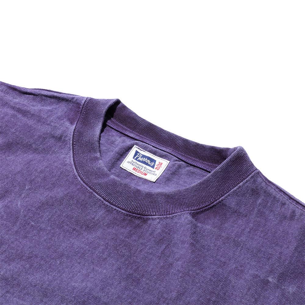 Pherrow's Heavyweight Pocket Tee Faded Purple - Image 5
